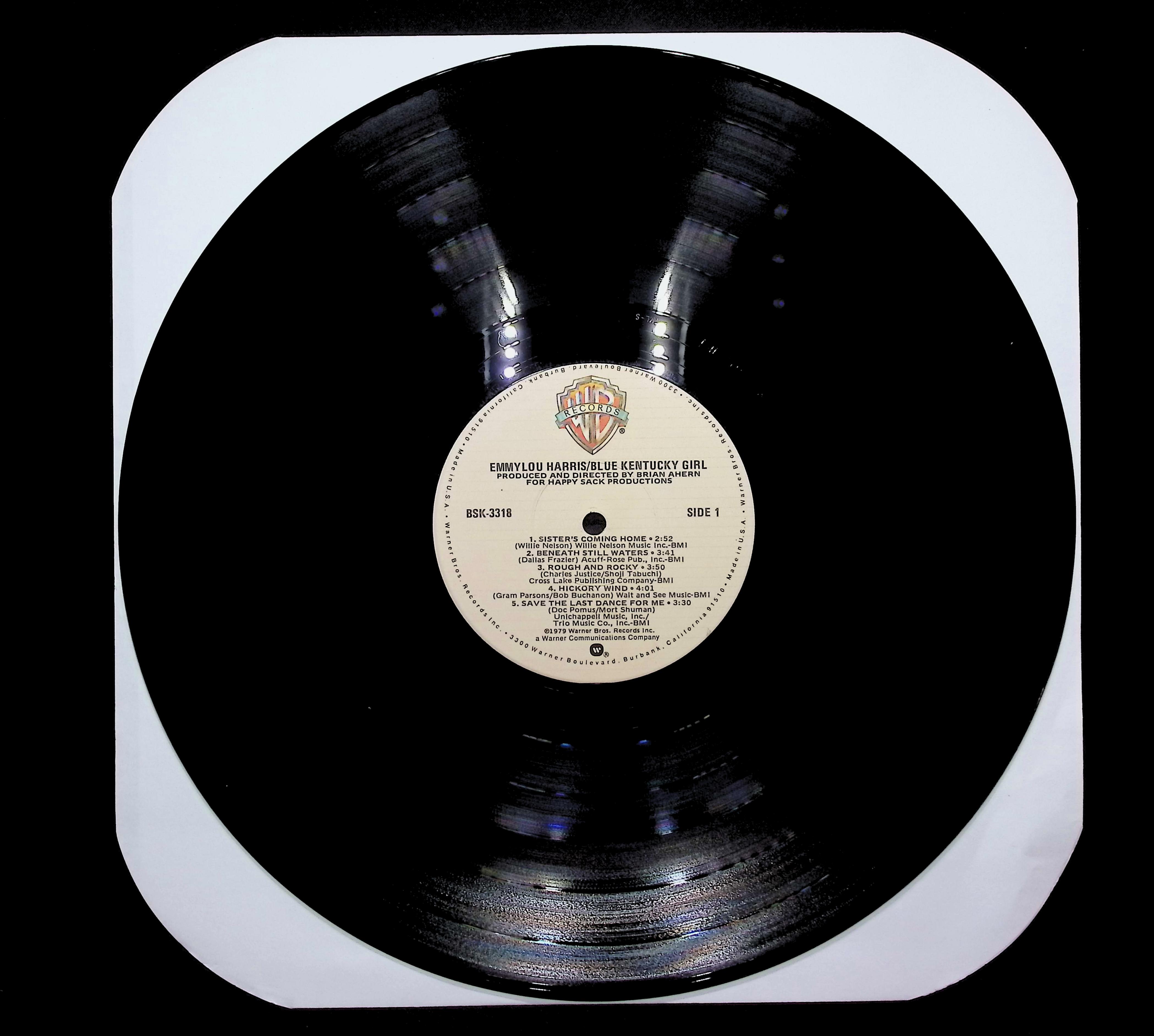 Emmylou Harris Blue Kentucky Girl 1979 LP Rock Side 1 & 2