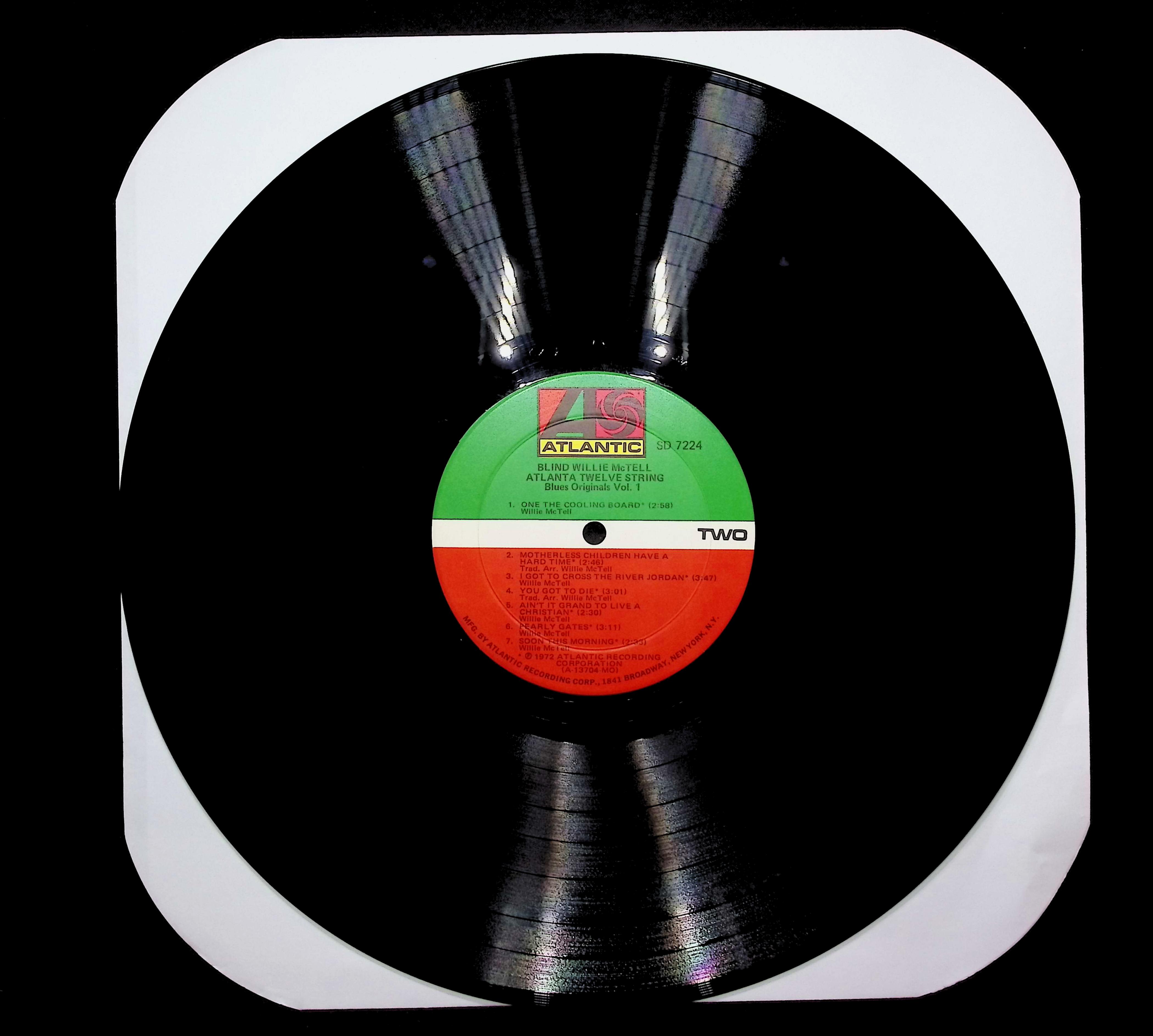 Blind Willie McTell Atlanta Twelve String 1972 LP Jazz Side One & Two  — image 3