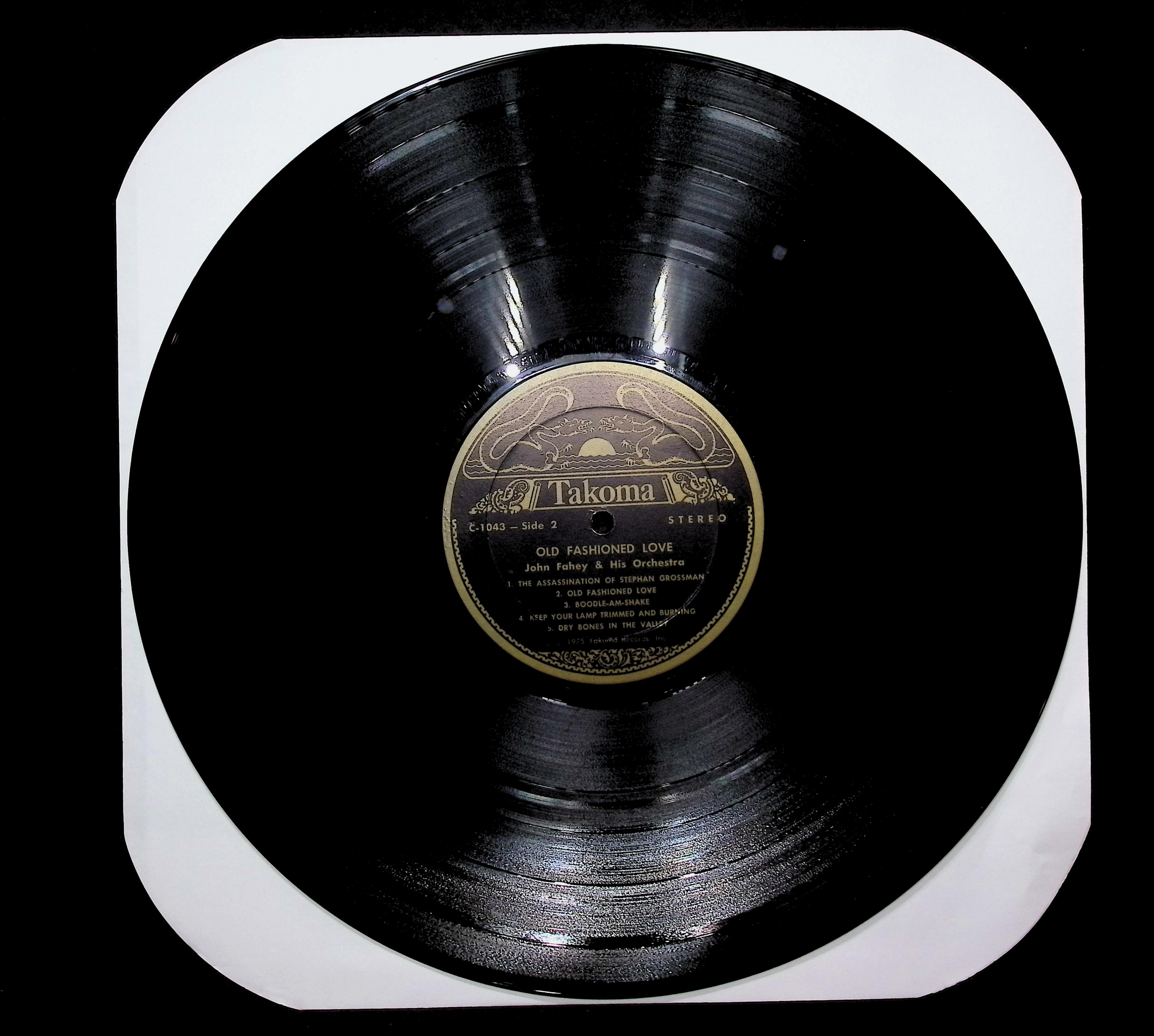 John Fahey & His Orchestra Old Fashioned Love 1975 LP Jazz Side 1 & 2
