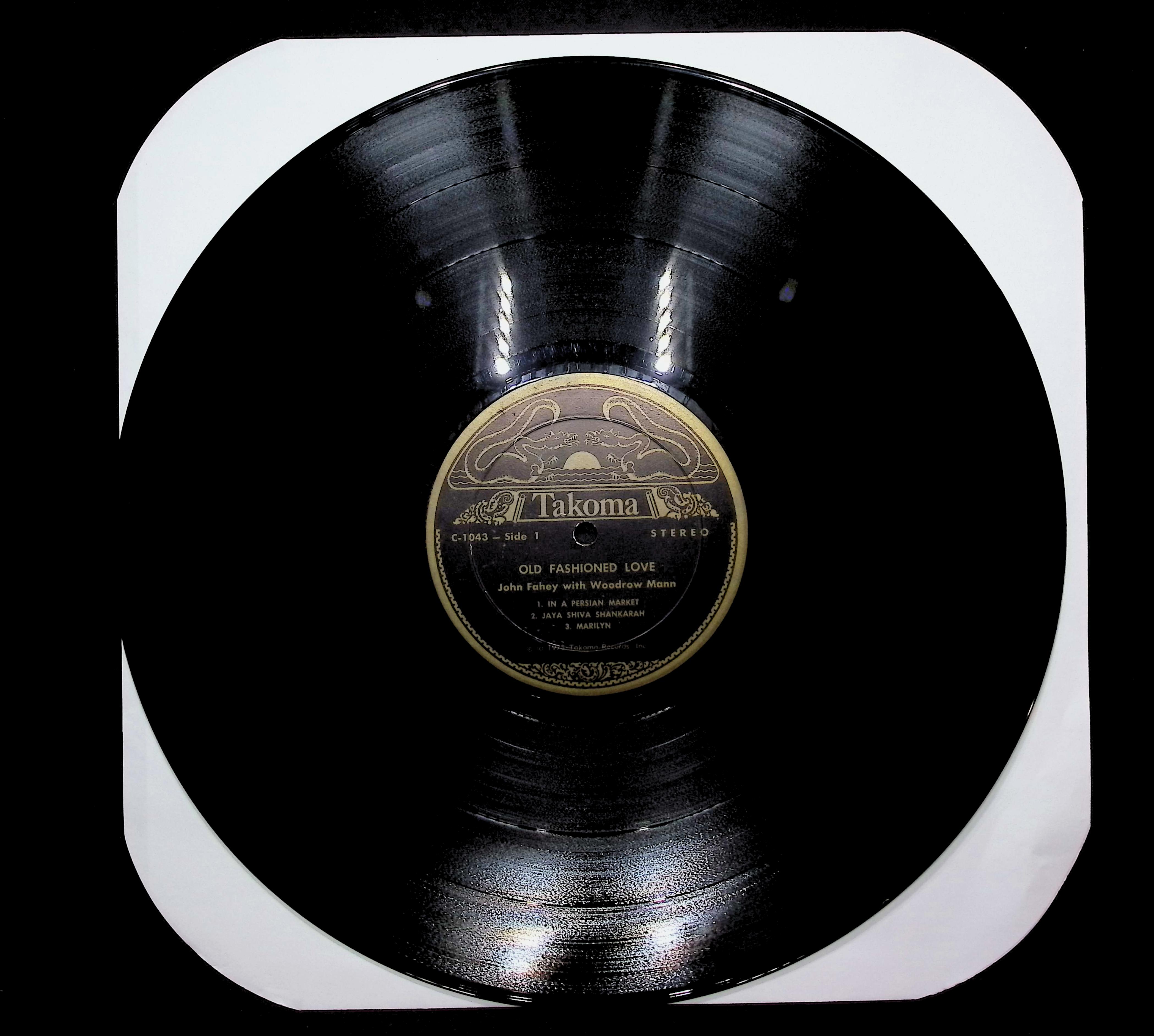 John Fahey & His Orchestra Old Fashioned Love 1975 LP Jazz Side 1 & 2 — image 3