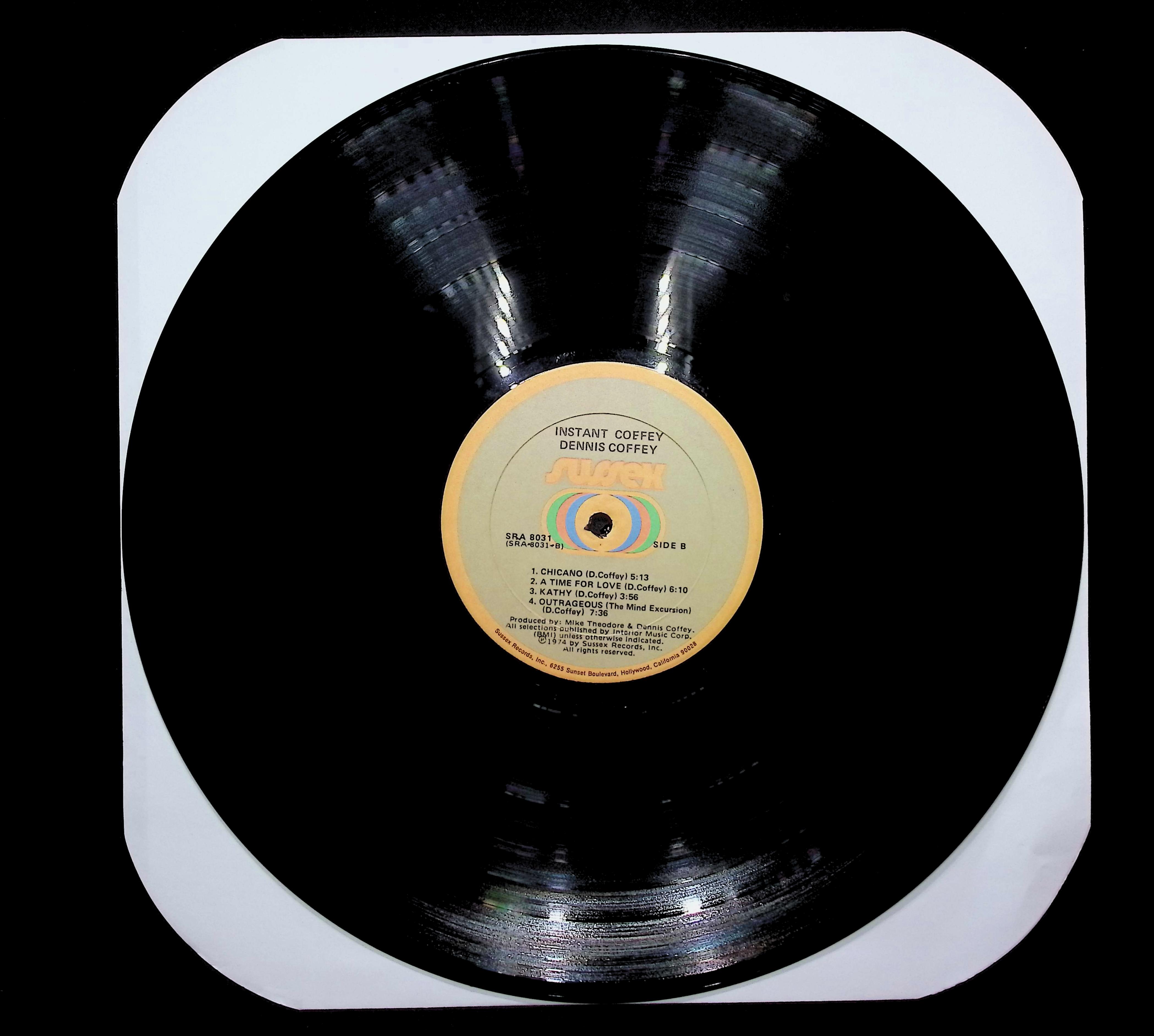Dennis Coffey Instant Coffey 1974 LP Jazz Side A & B