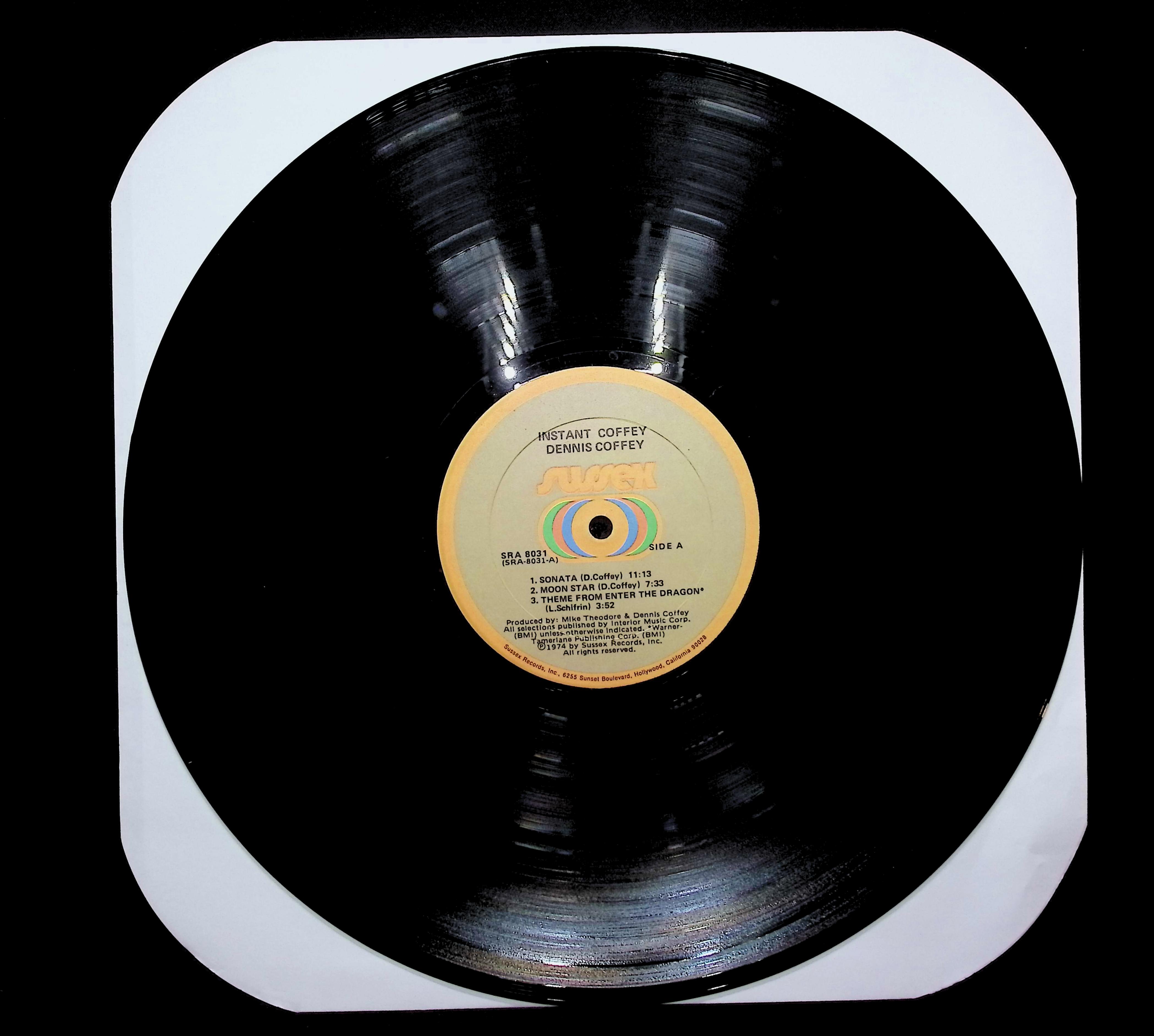 Dennis Coffey Instant Coffey 1974 LP Jazz Side A & B  — image 3