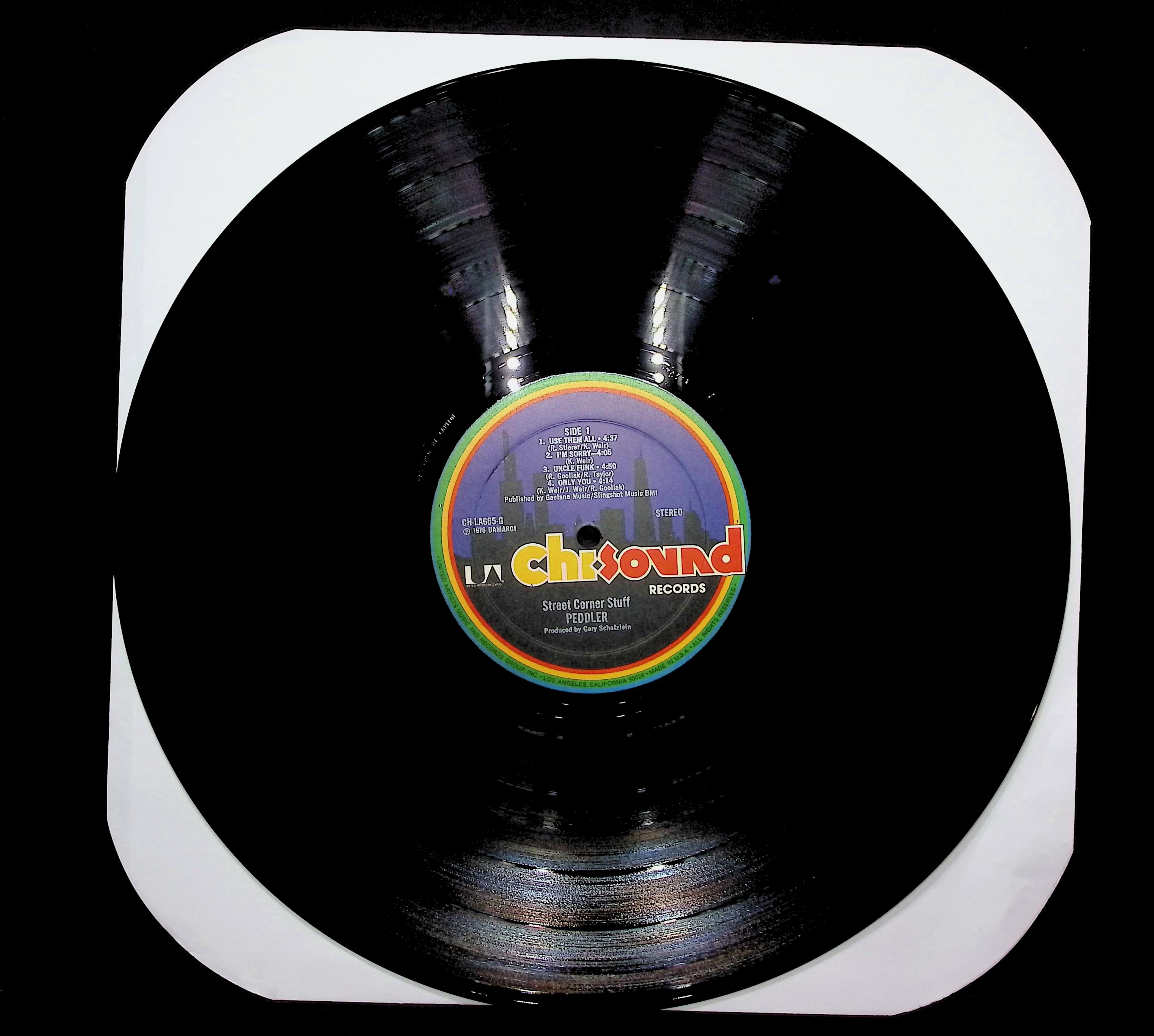 Peddler Street Corner Stuff 1976 LP Rock Side 1 & 2  — image 3