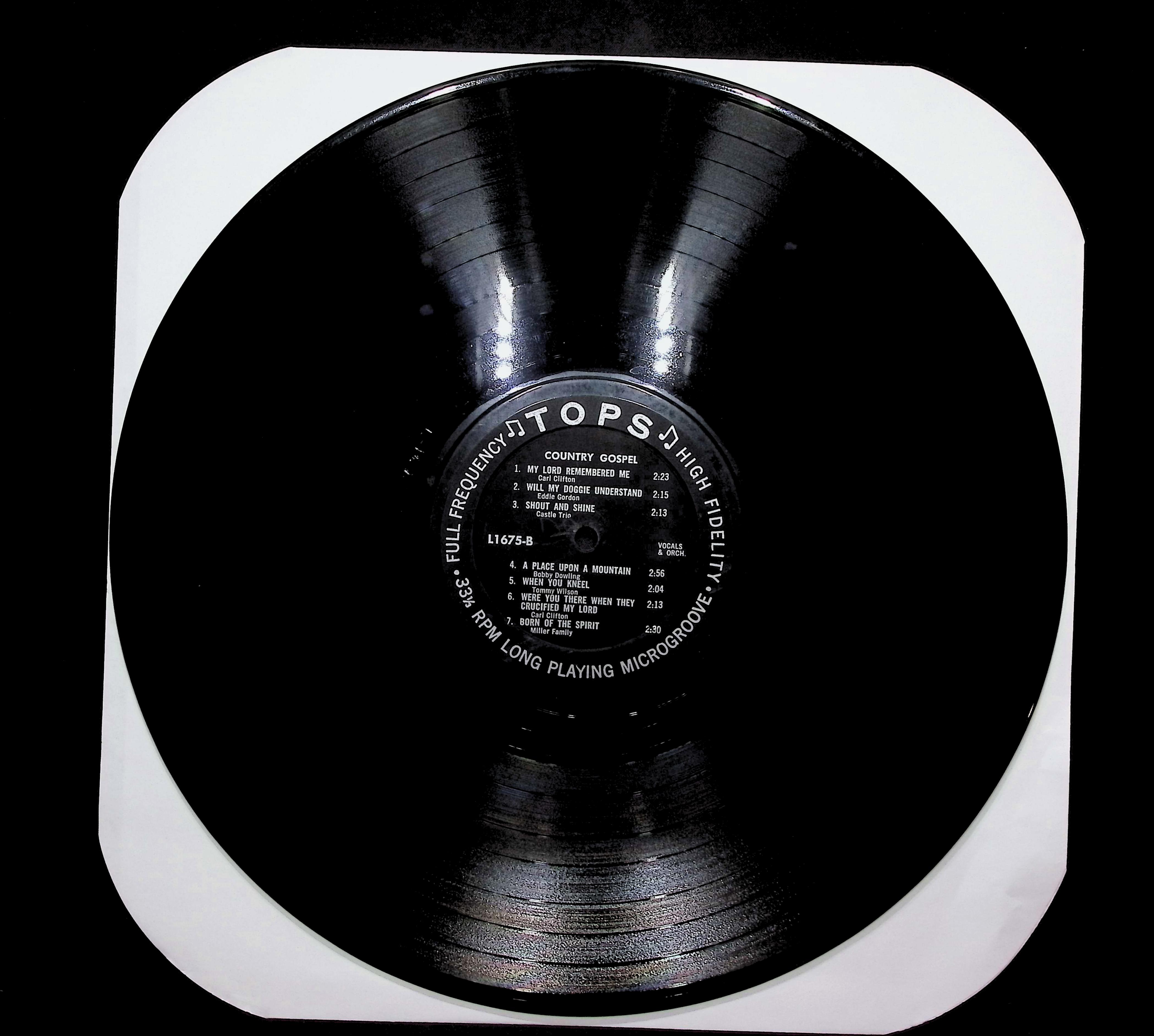 The Hester Family Country Gospel LP Folk, World, & Country Side A & B — image 3