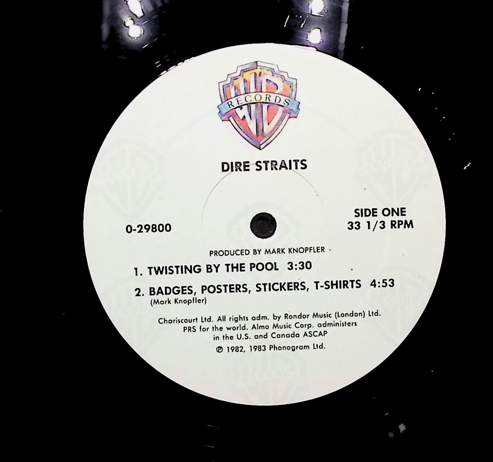 Dire Straits Extended Play 1983 LP Rock Side One & Two — image 2