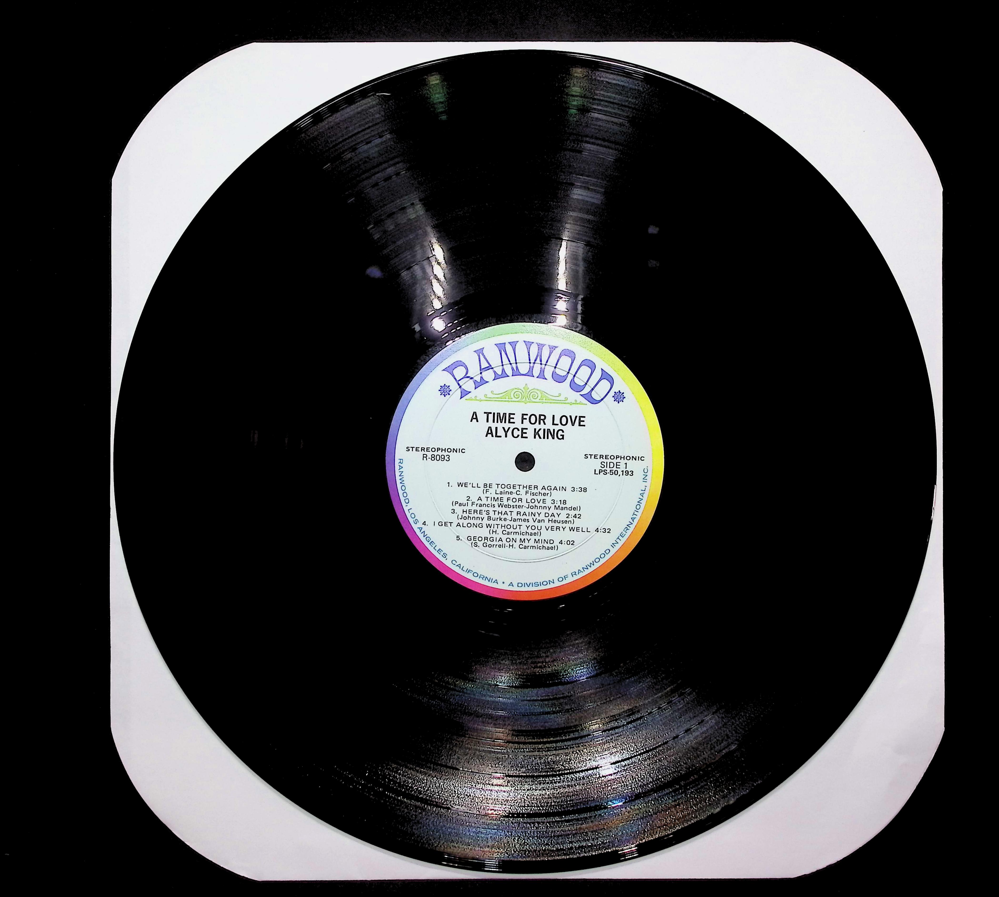 Alyce King A Time For Love 1972 LP Jazz Side 1 & 2