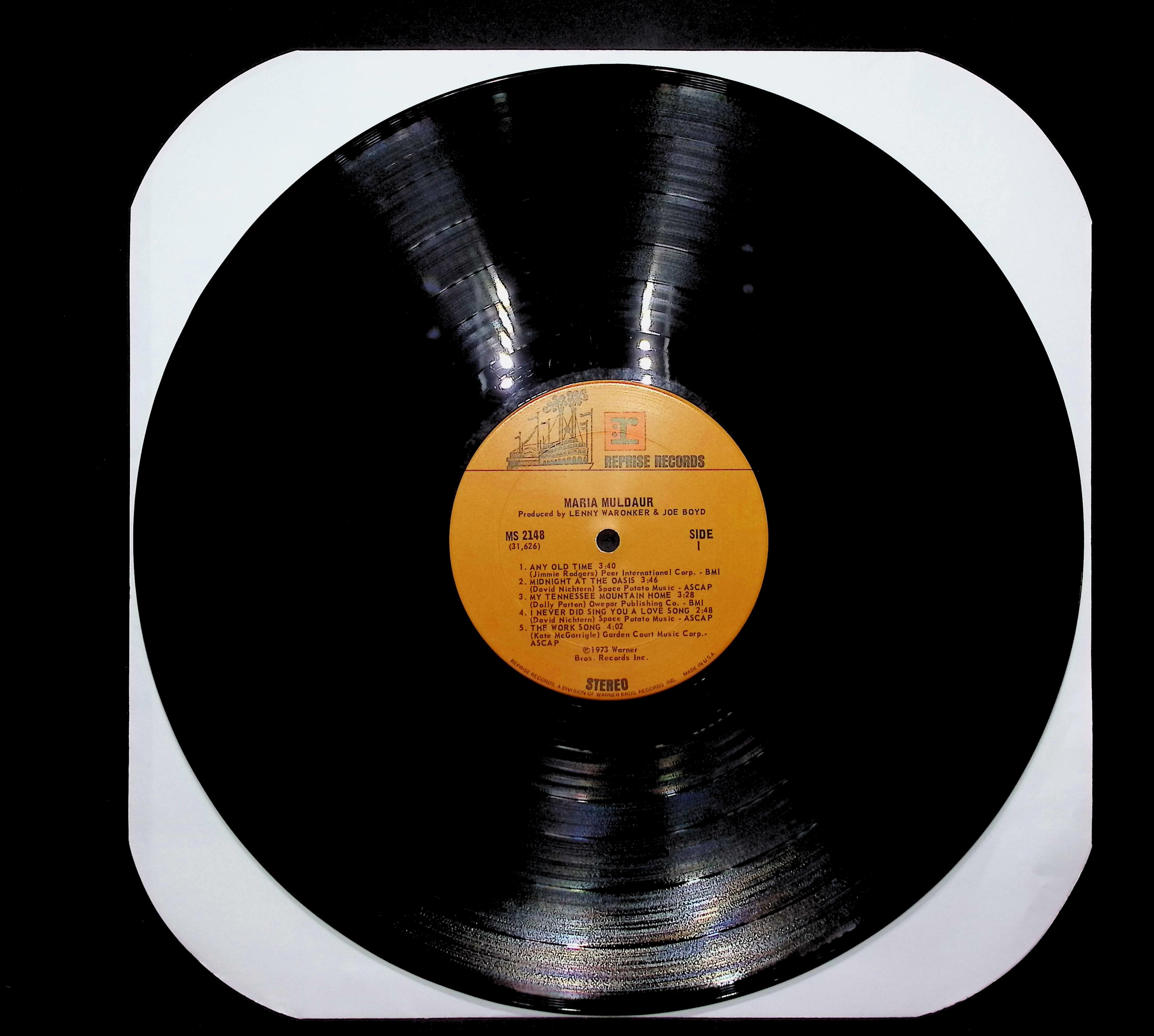  Maria Muldaur 1976 LP Rock Side I & II  — image 3