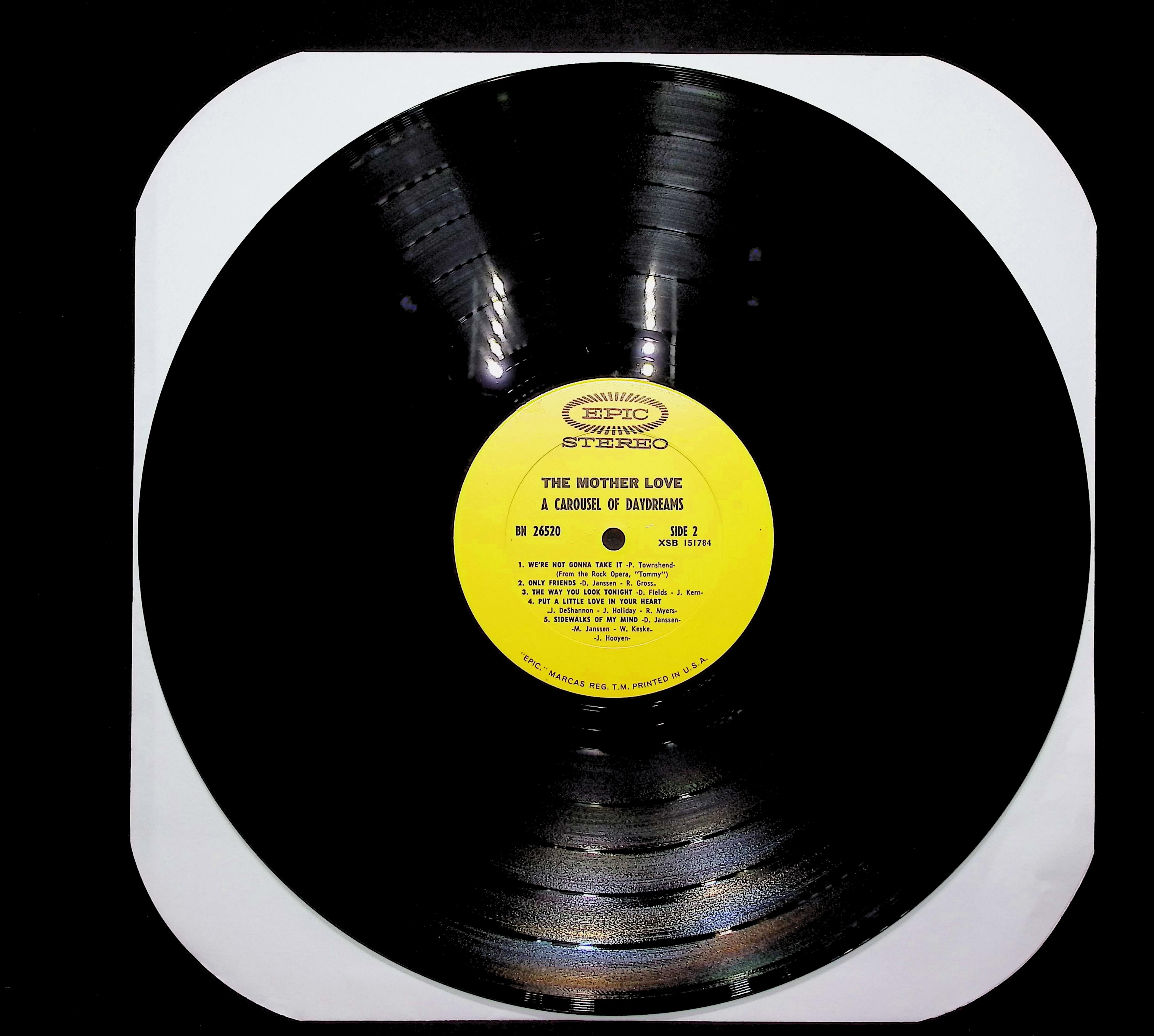 The Mother Love Carousel Of Daydreams 1970 LP Pop Side 1 & 2