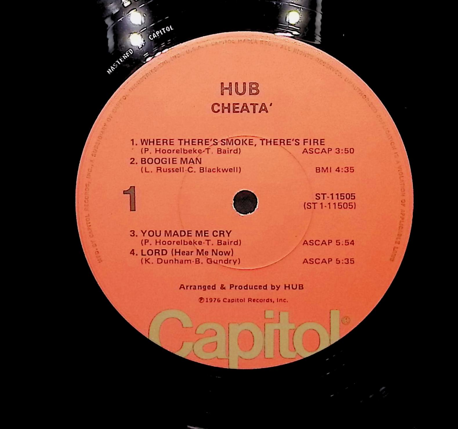 Hub Cheata' 1976 LP Rock Side 1 & 2  — image 2