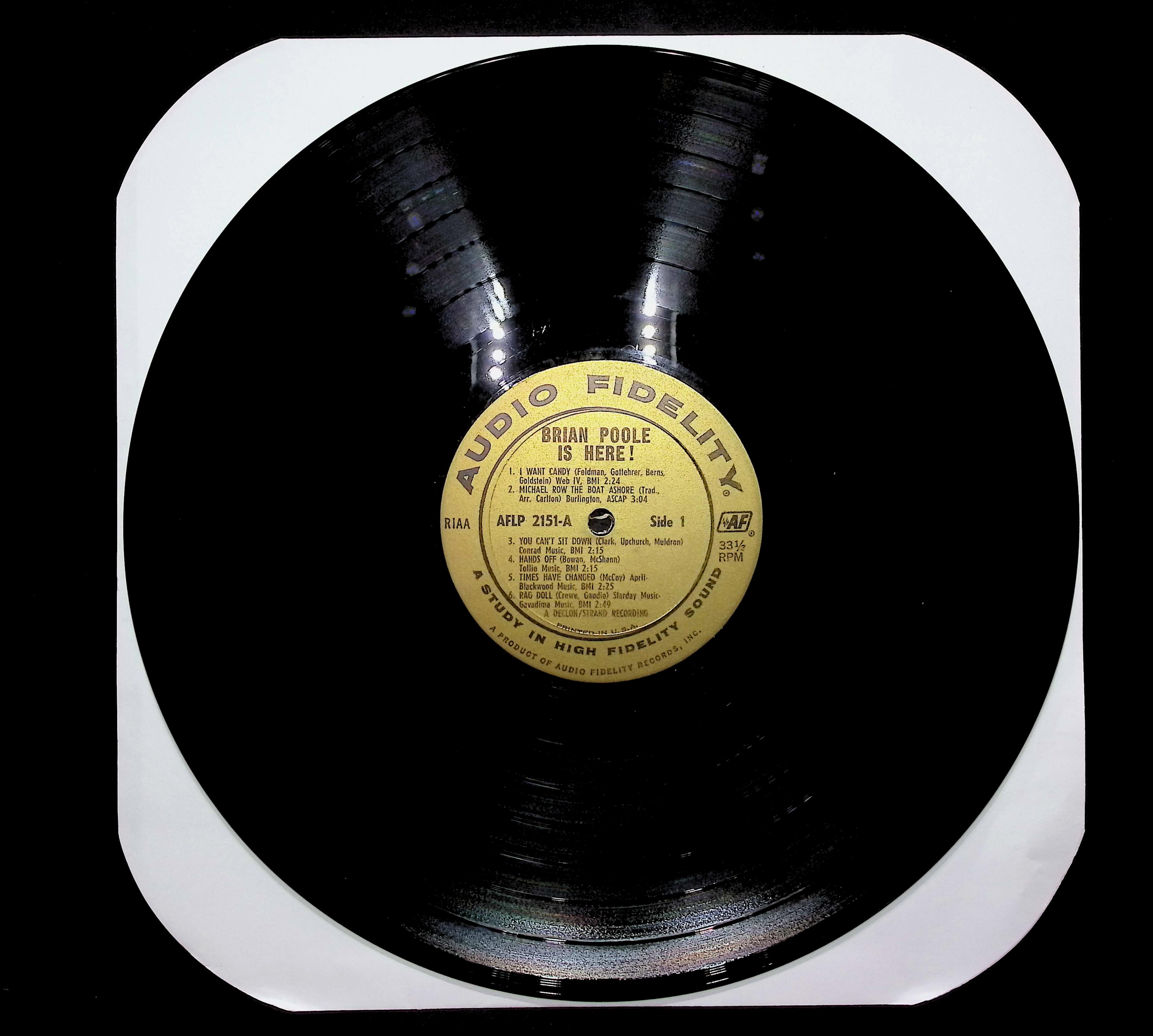 Brian Poole & The Tremeloes Brian Poole Is Here! 1965 LP Pop Side 1 & 2