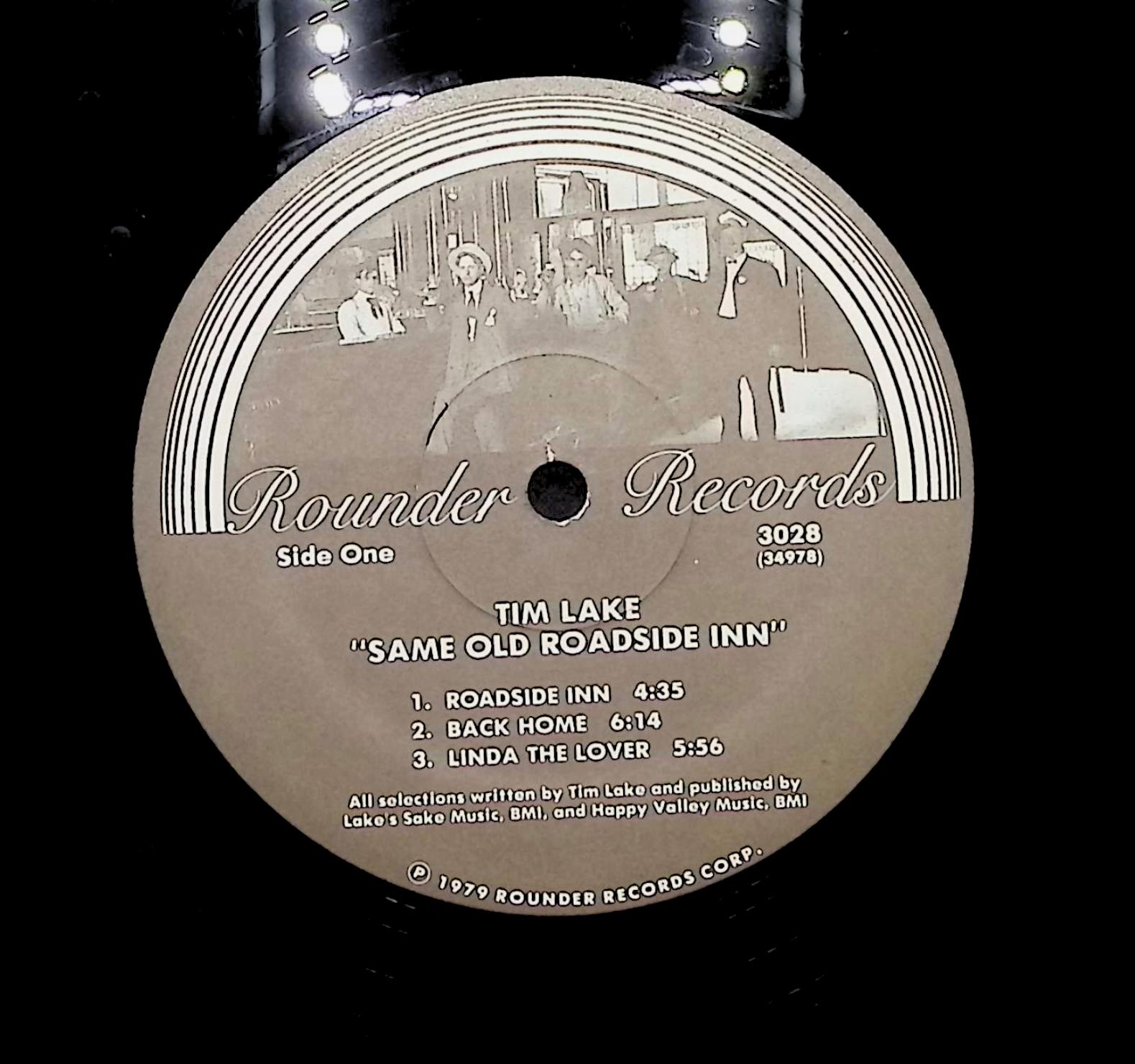 Tim Lake Same Old Roadside Inn 1979 LP Rock Side One & Two — image 2