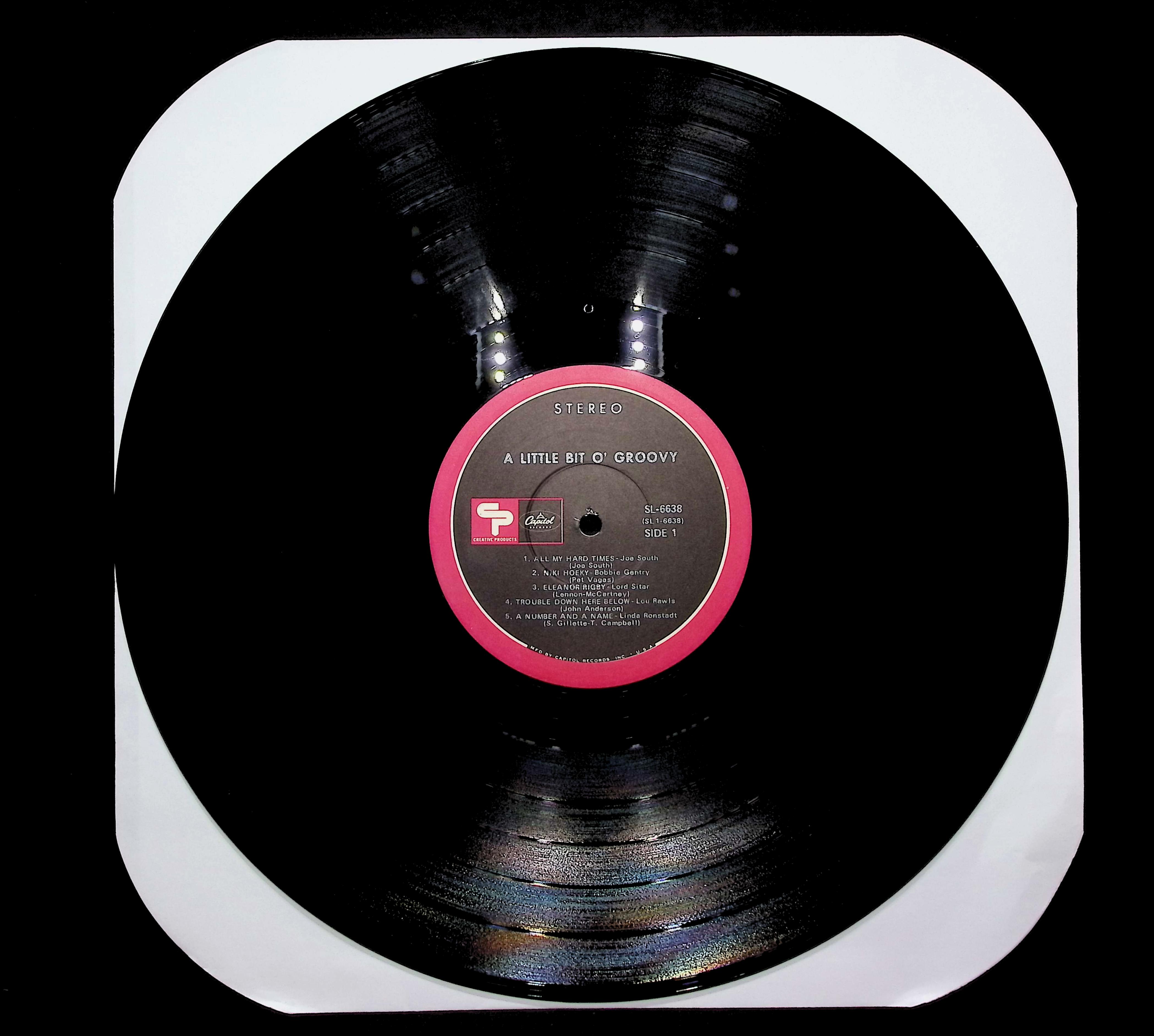 Various Artists A Little Bit O' Groovy LP Rock Side 1 & Side 2