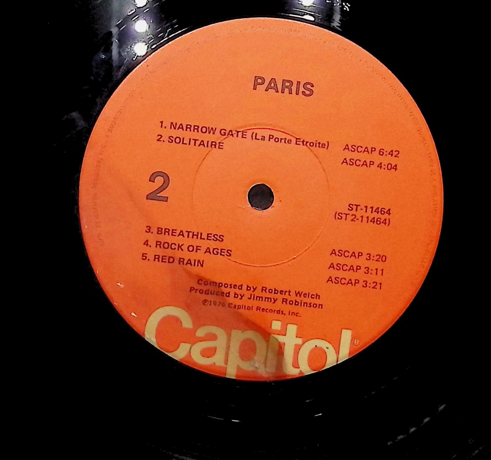 Paris 1976 LP Rock  — image 4