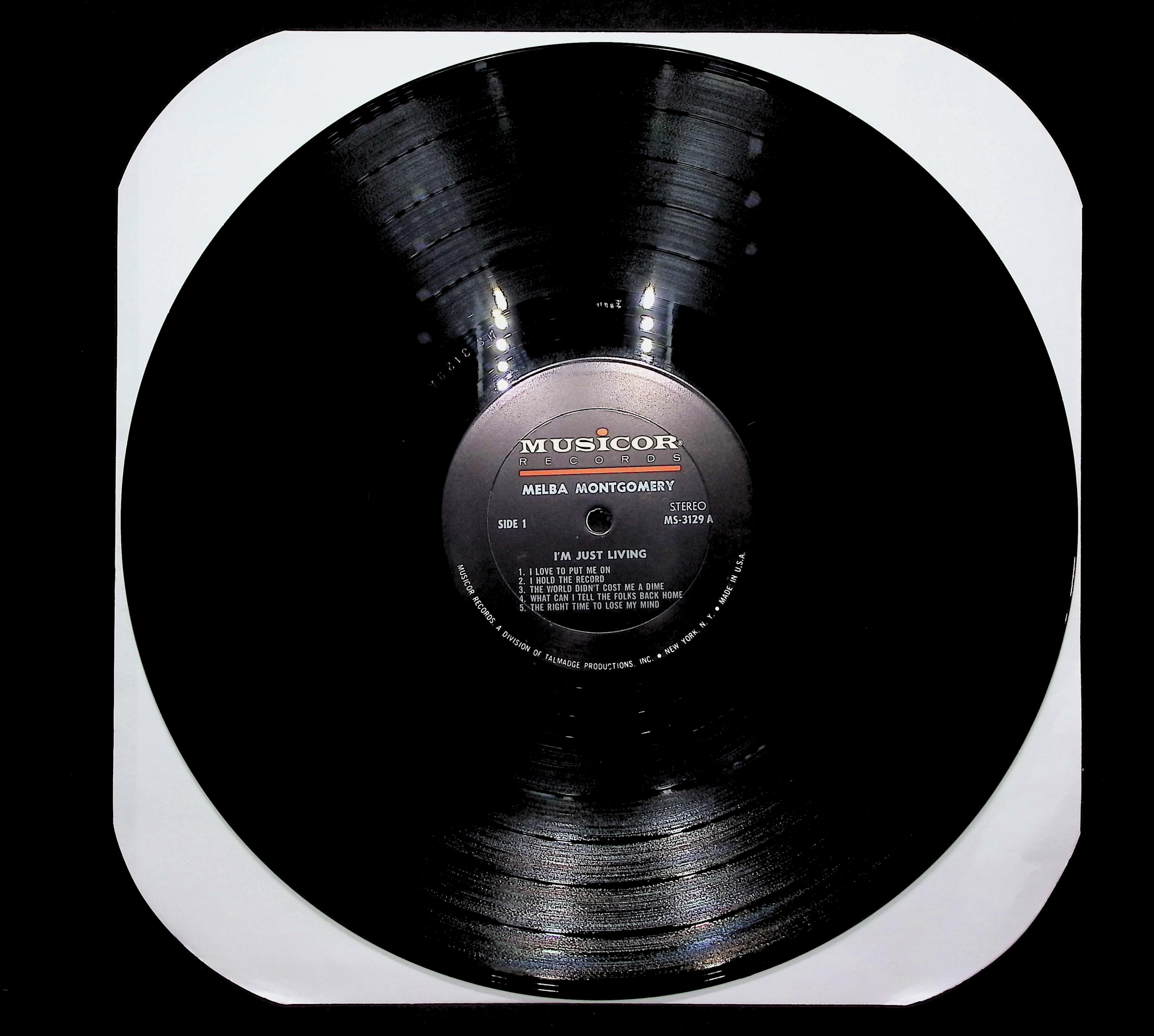 Melba Montgomery I'm Just Living 1967 LP Folk, World, & Country