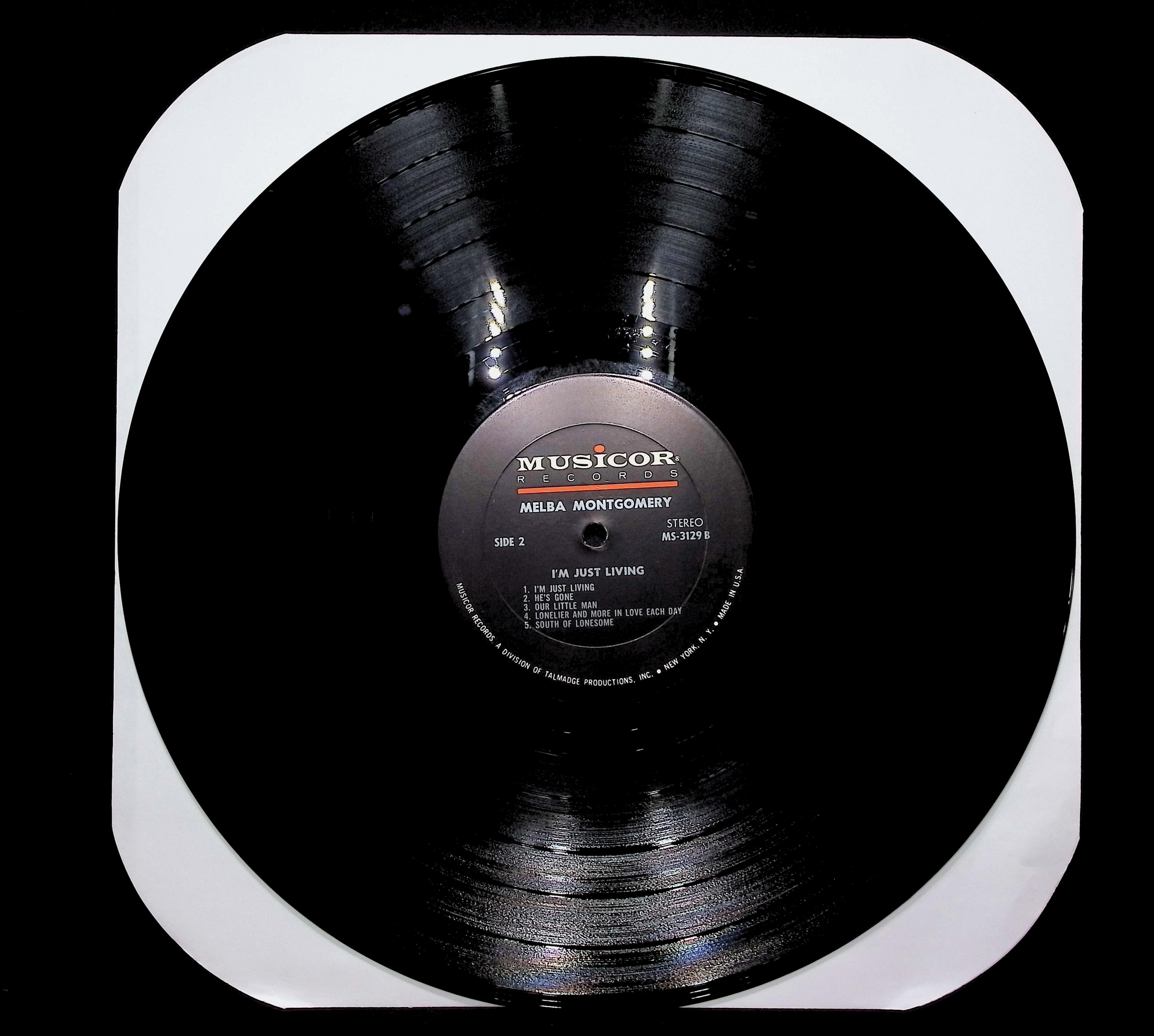 Melba Montgomery I'm Just Living 1967 LP Folk, World, & Country
