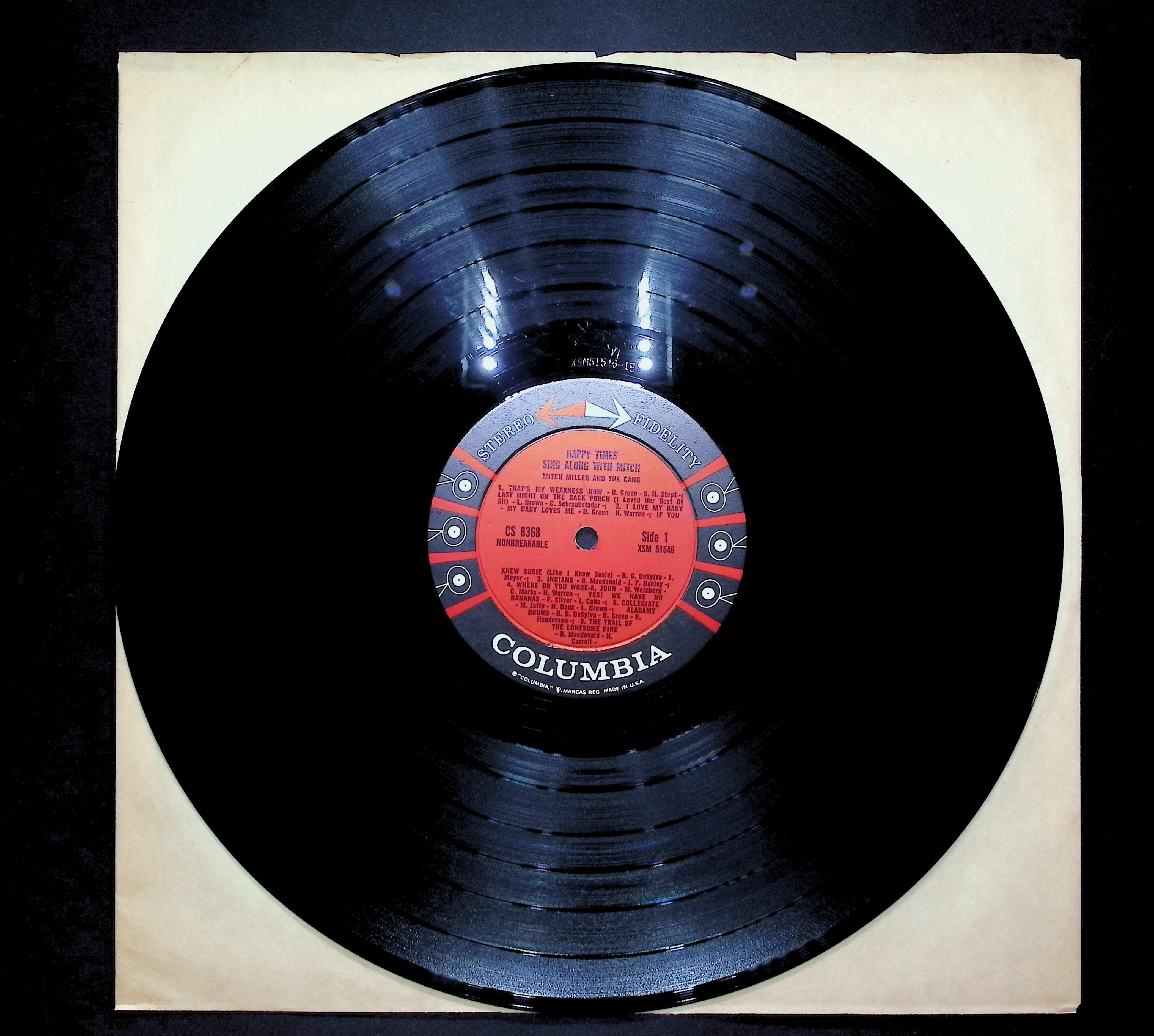 Mitch Miller And The Gang Happy Times!‒Sing Along With Mitch 1961 LP Pop  — image 3