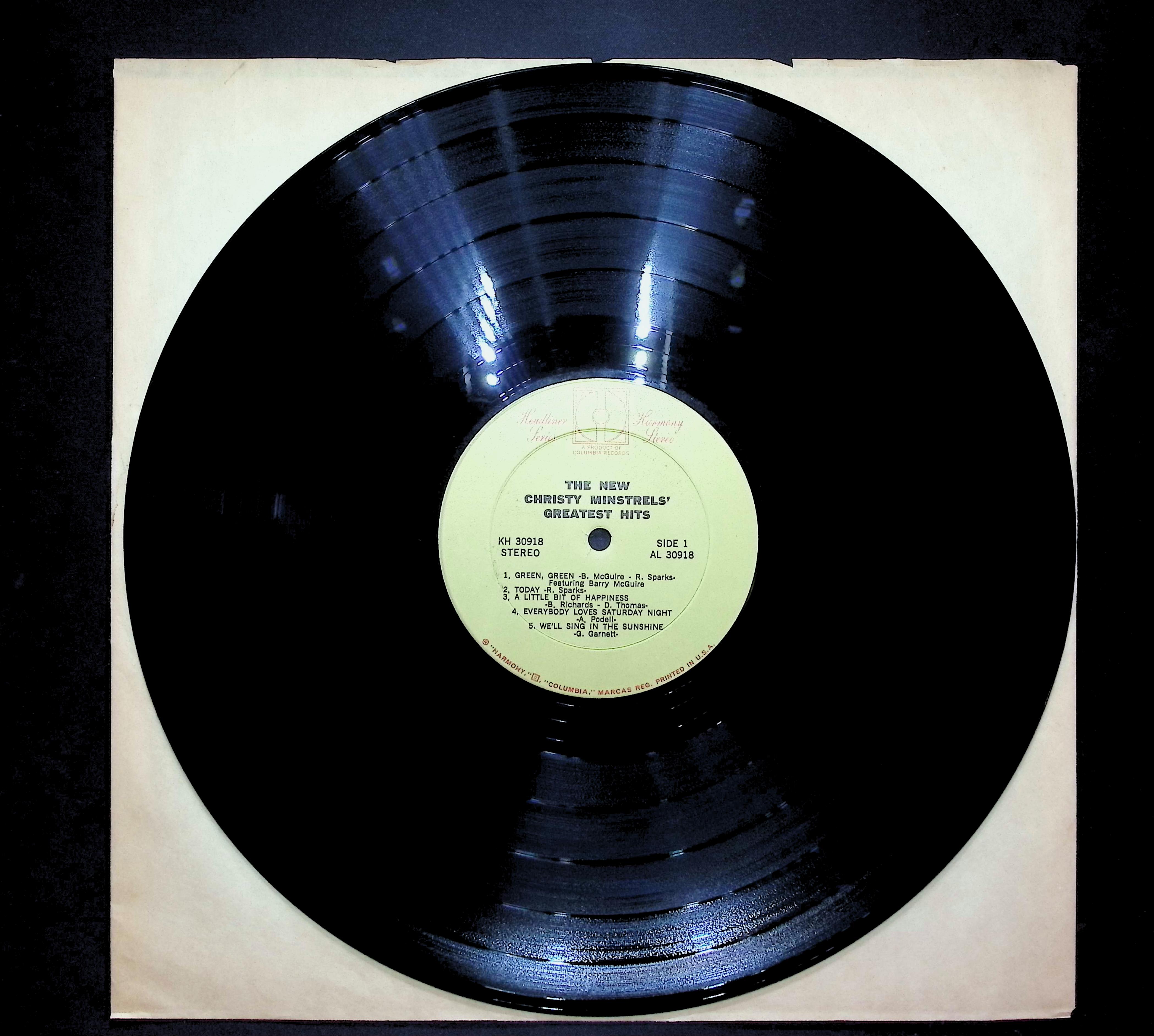 The New Christy Minstrels' Greatest Hits 1971 LP