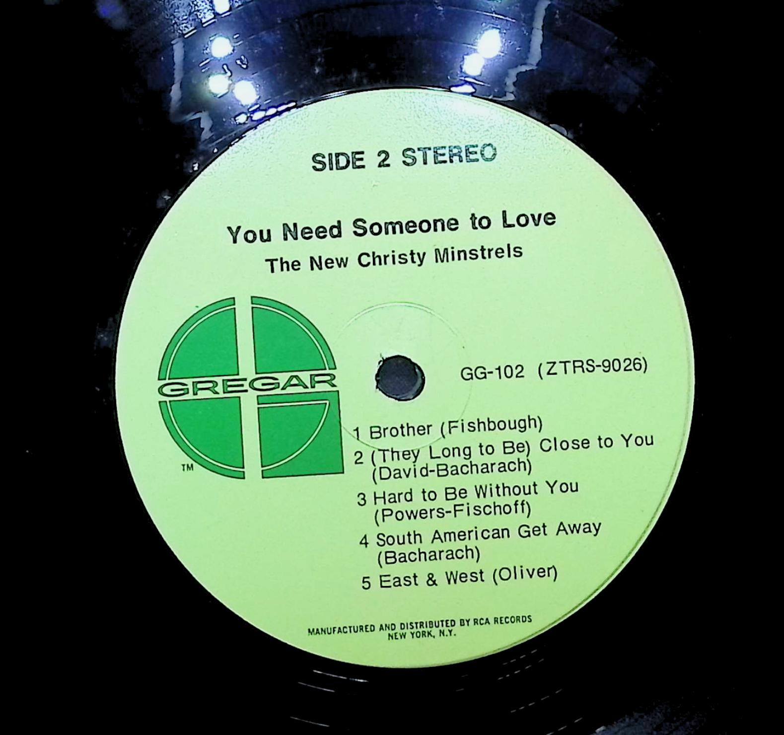 The New Christy Minstrels You Need Someone To Love 1970 LP Pop  — image 4