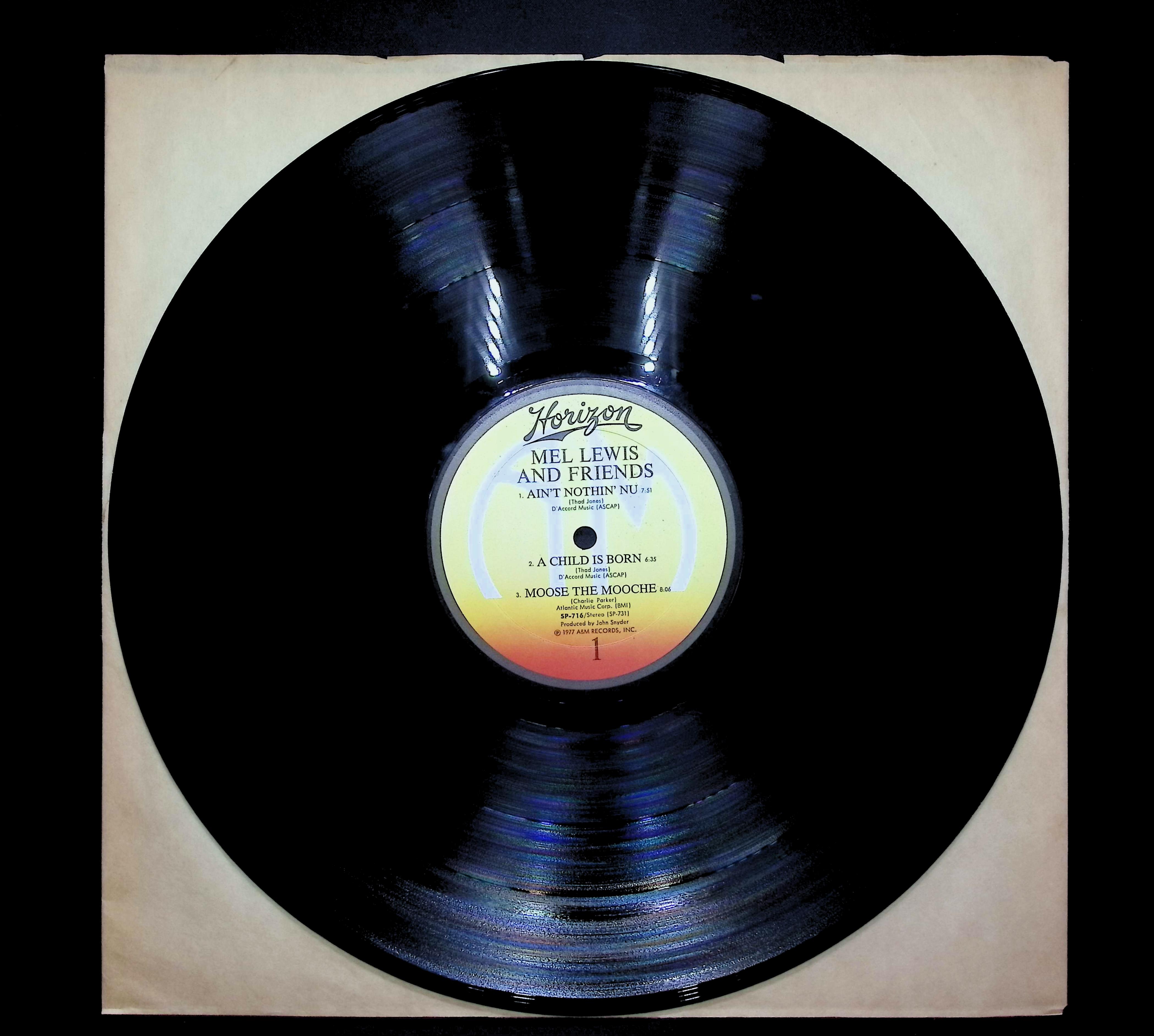 Mel Lewis And Friends 1977 LP Jazz