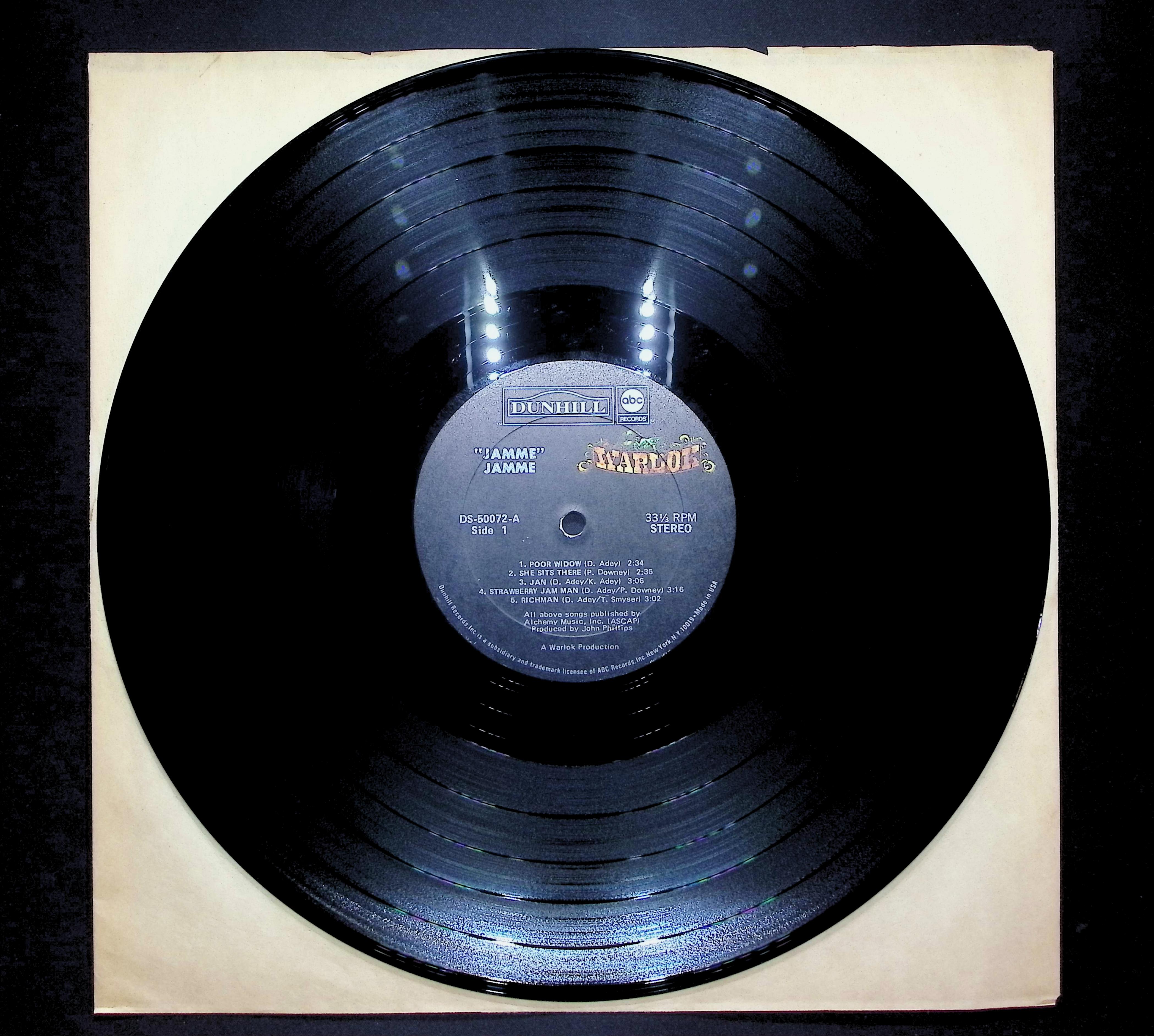Jamme Jamme 1970 LP Rock — image 3