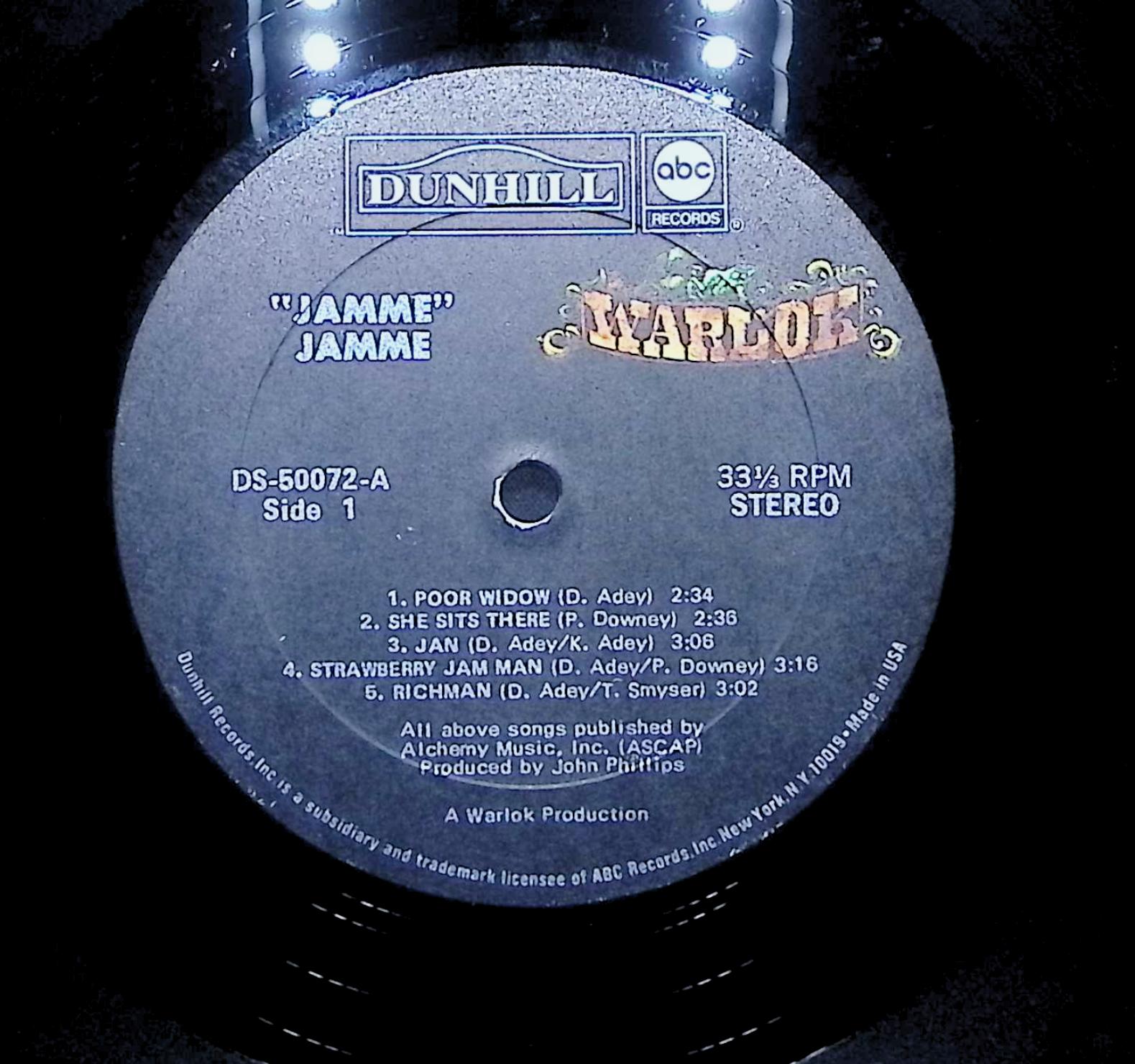Jamme Jamme 1970 LP Rock — image 4