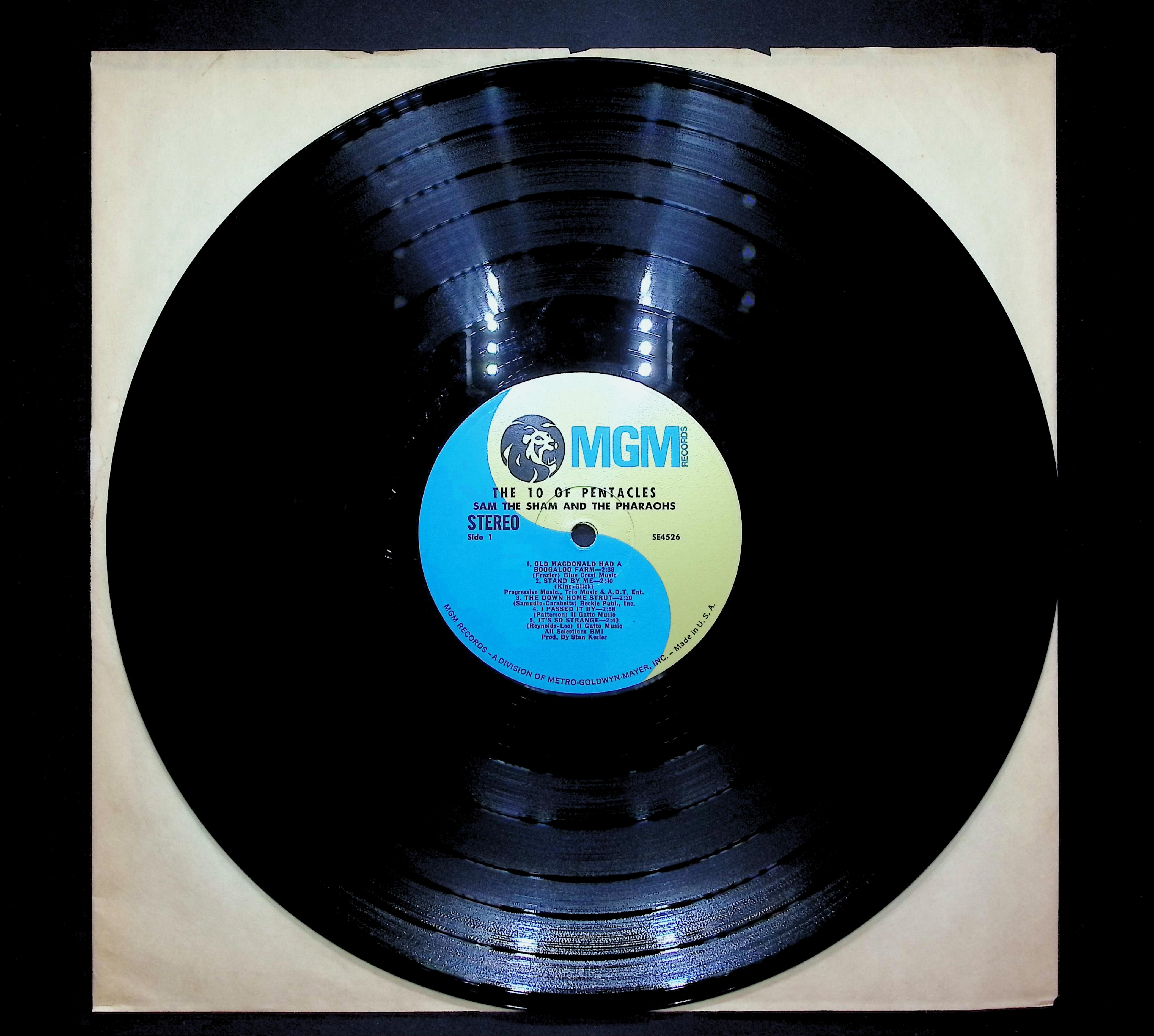 Sam The Sham Ten Of Pentacles 1968 LP Rock  — image 3