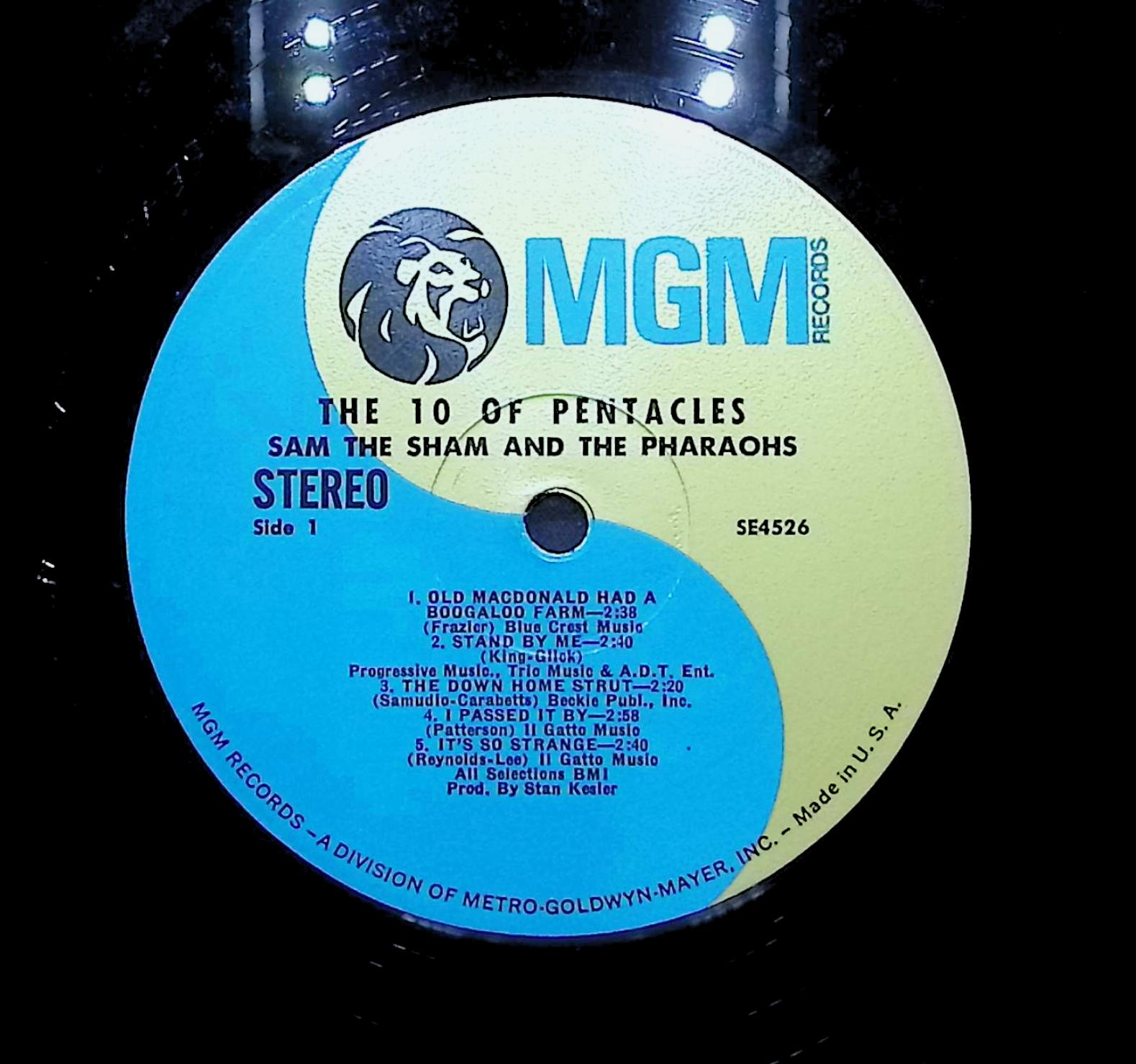 Sam The Sham Ten Of Pentacles 1968 LP Rock  — image 4