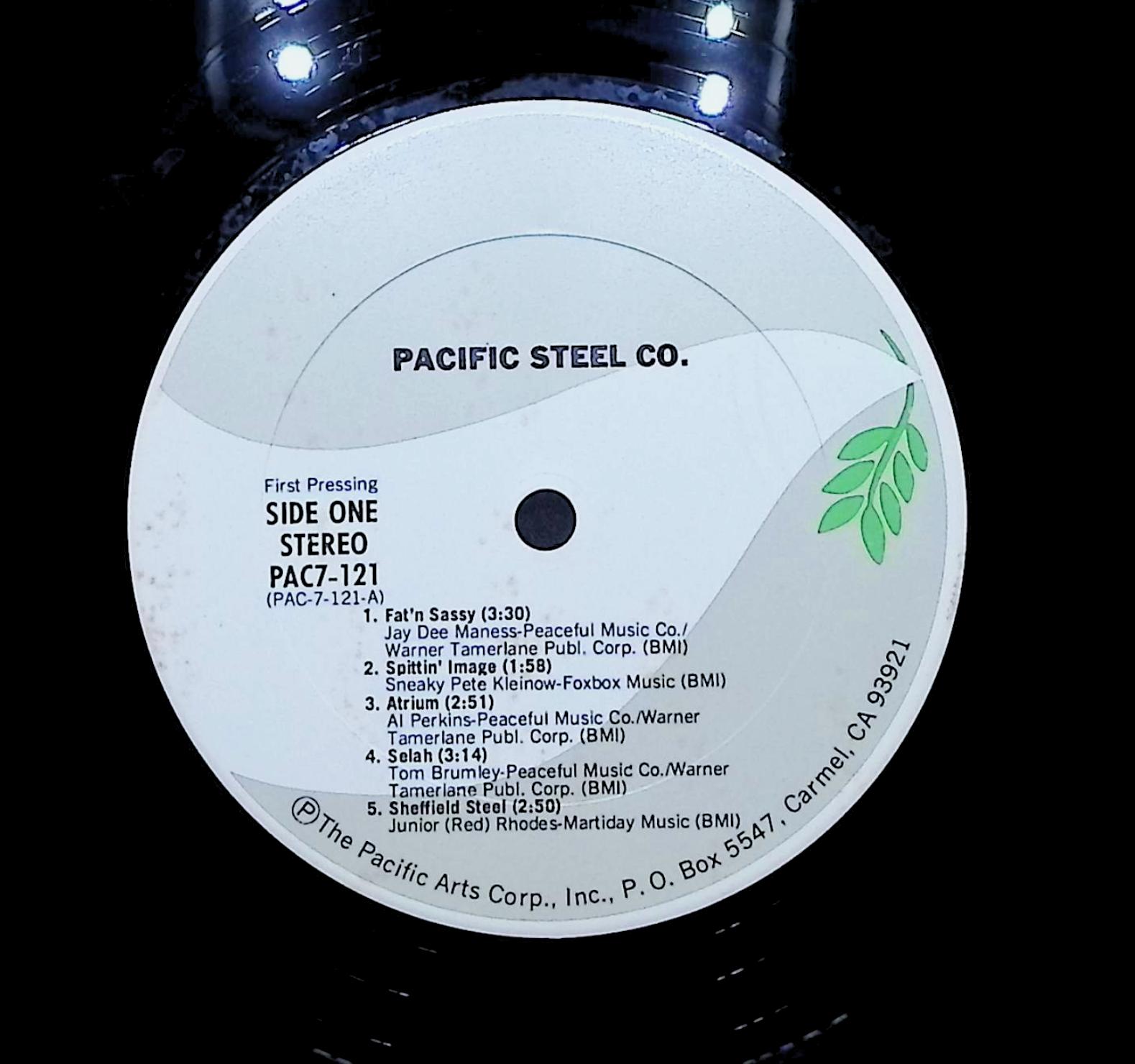 Pacific Steel Company 1978 LP Folk, World, & Country  — image 4