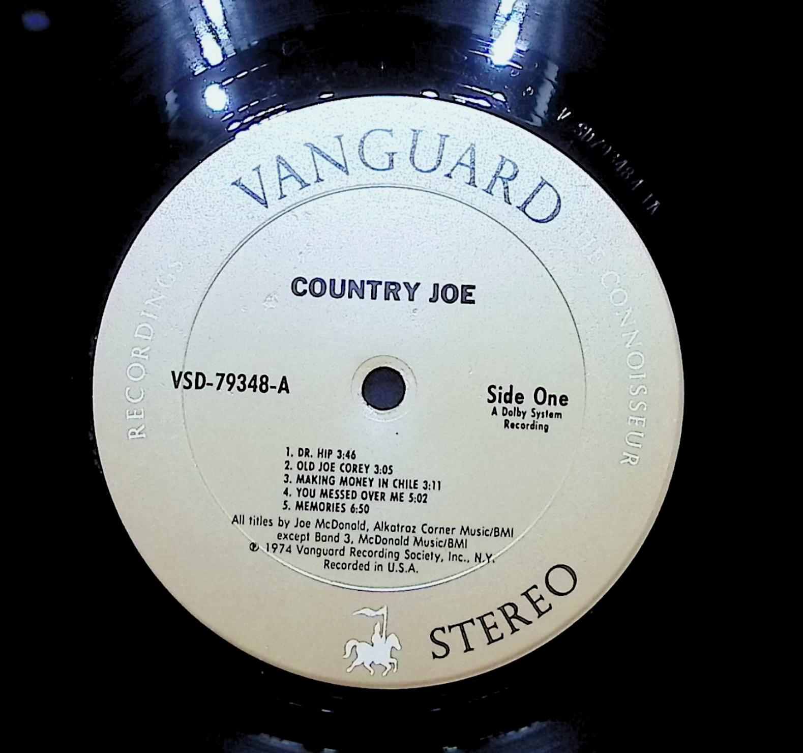 Country Joe 1974 LP Rock Side One & Two — image 4