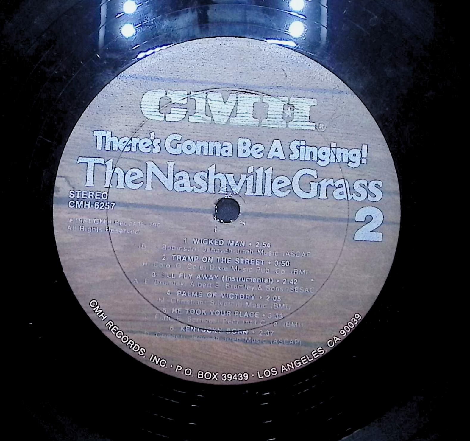 The Nashville Grass There's Gonna Be A Singing! 1981 LP  — image 2