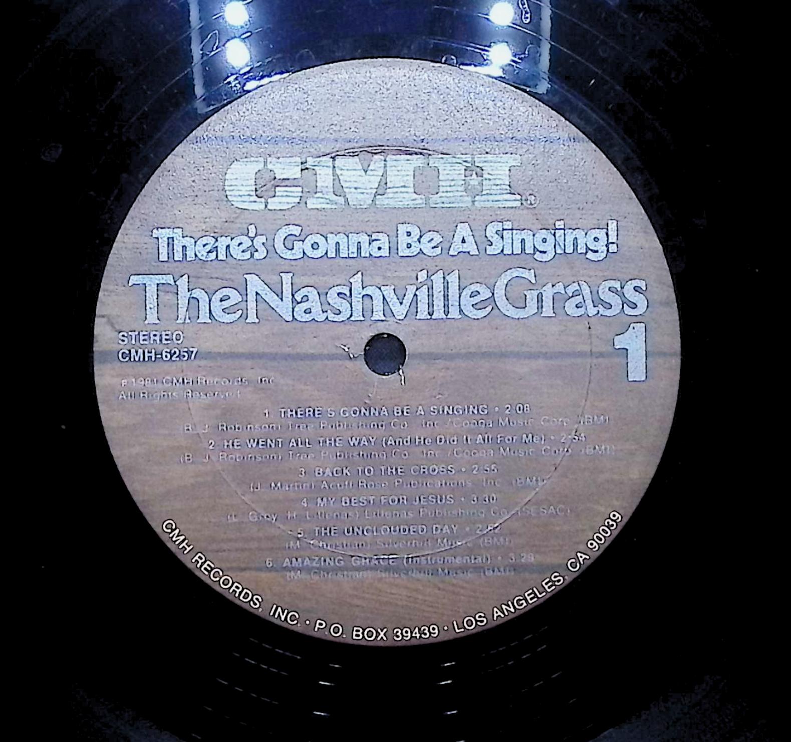 The Nashville Grass There's Gonna Be A Singing! 1981 LP  — image 4