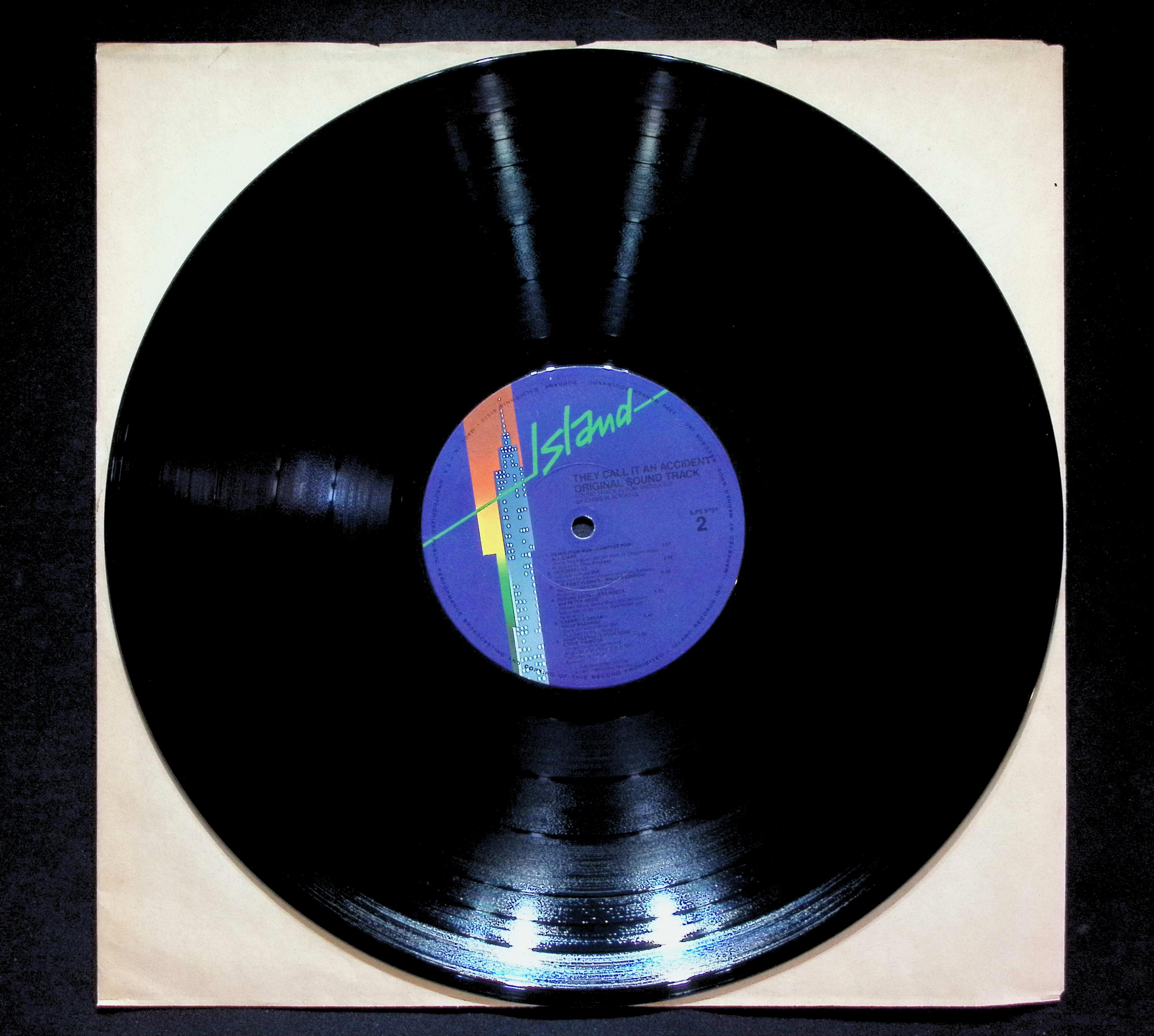 Various Artists Original Sound Track From They Call It An Accident 1982 LP