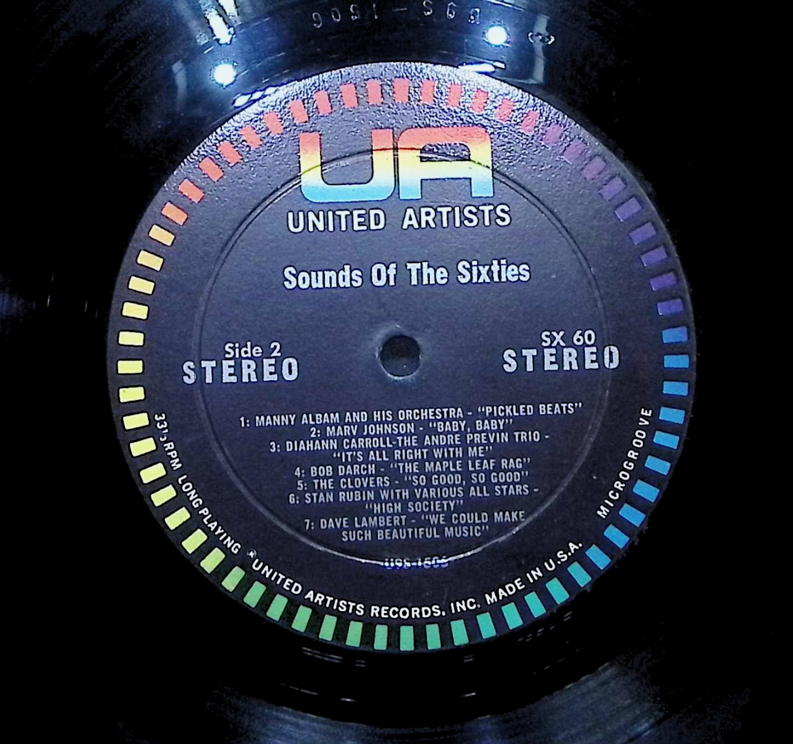 Various Artists Sounds Of The Sixties LP Rock Side 1 & Side 2  — image 4