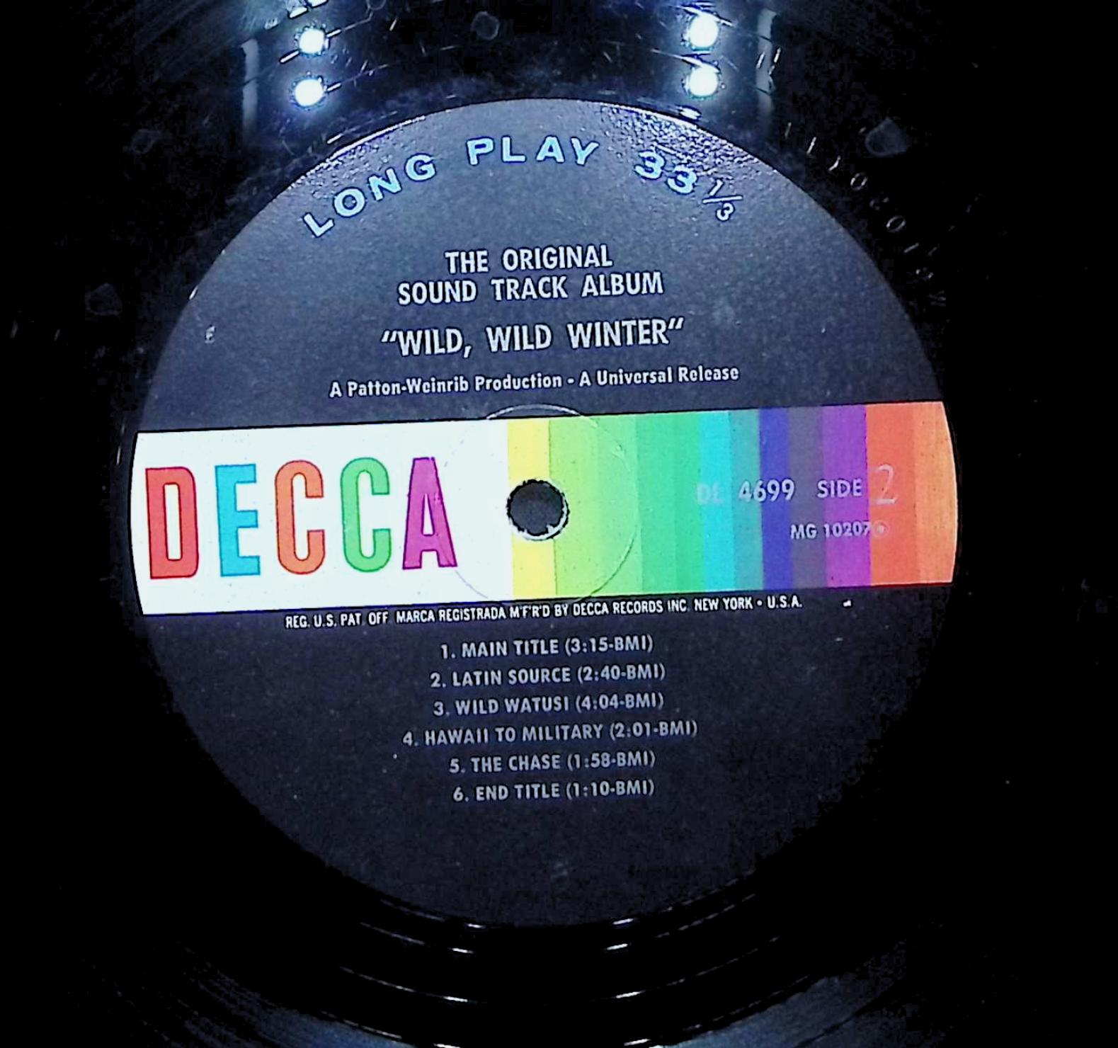 Various Artists Wild, Wild Winter 1965 LP Rock Side 1 & 2 — image 2