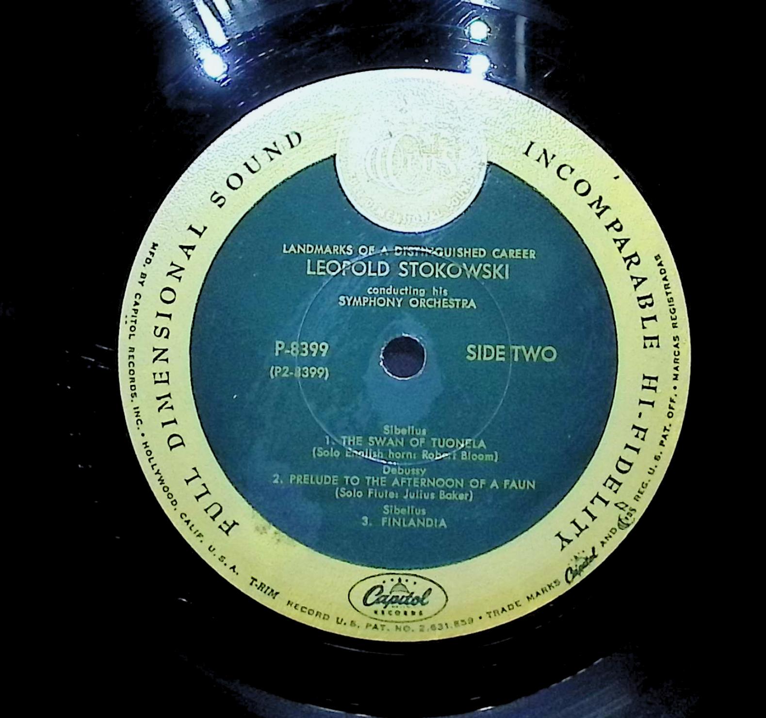 Leopold Stokowski Landmarks Of A Distinguished Career 1958 LP Classical  — image 2