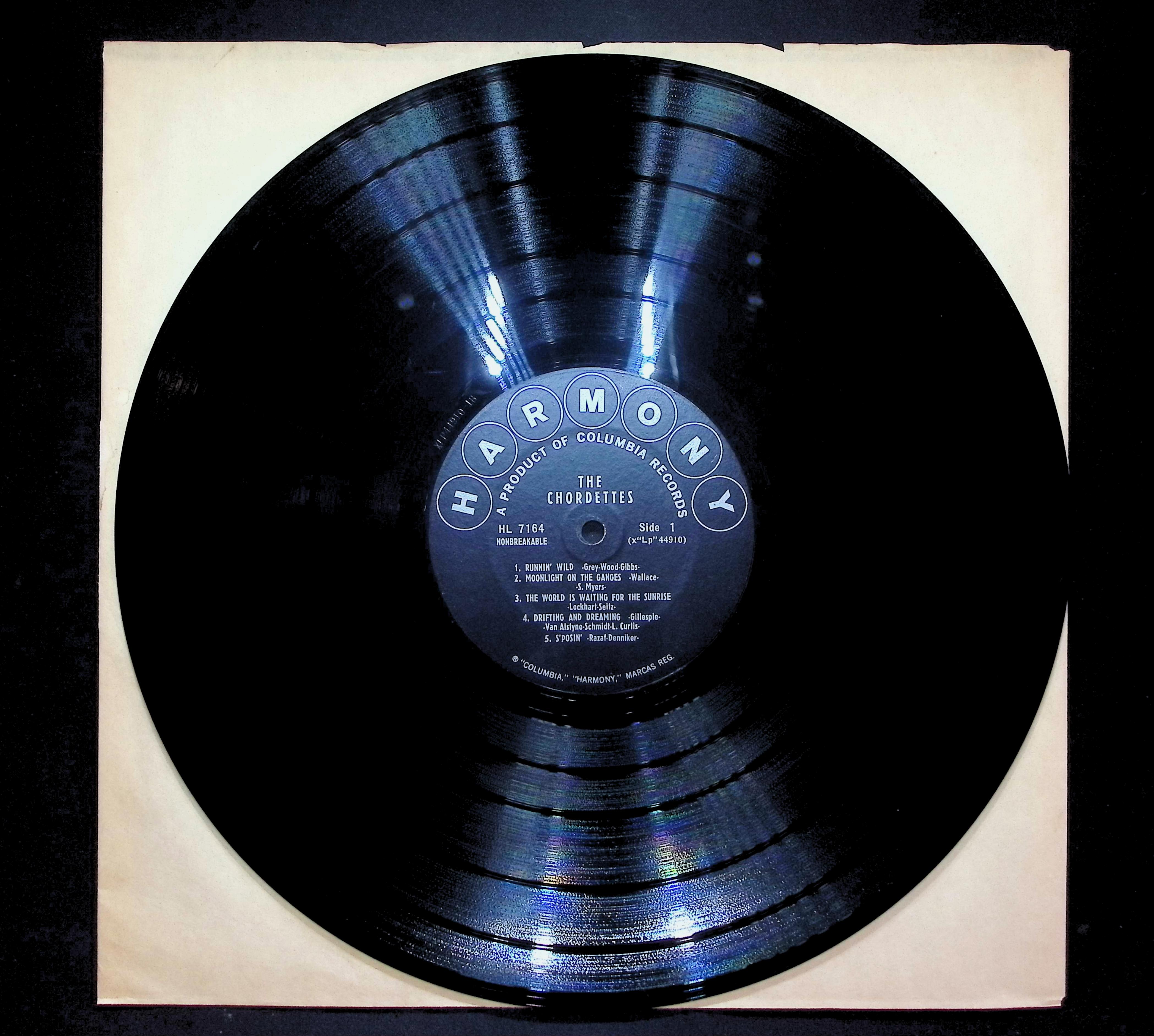 The Chordettes Drifting And Dreaming 1959 LP Pop Side 1 & 2