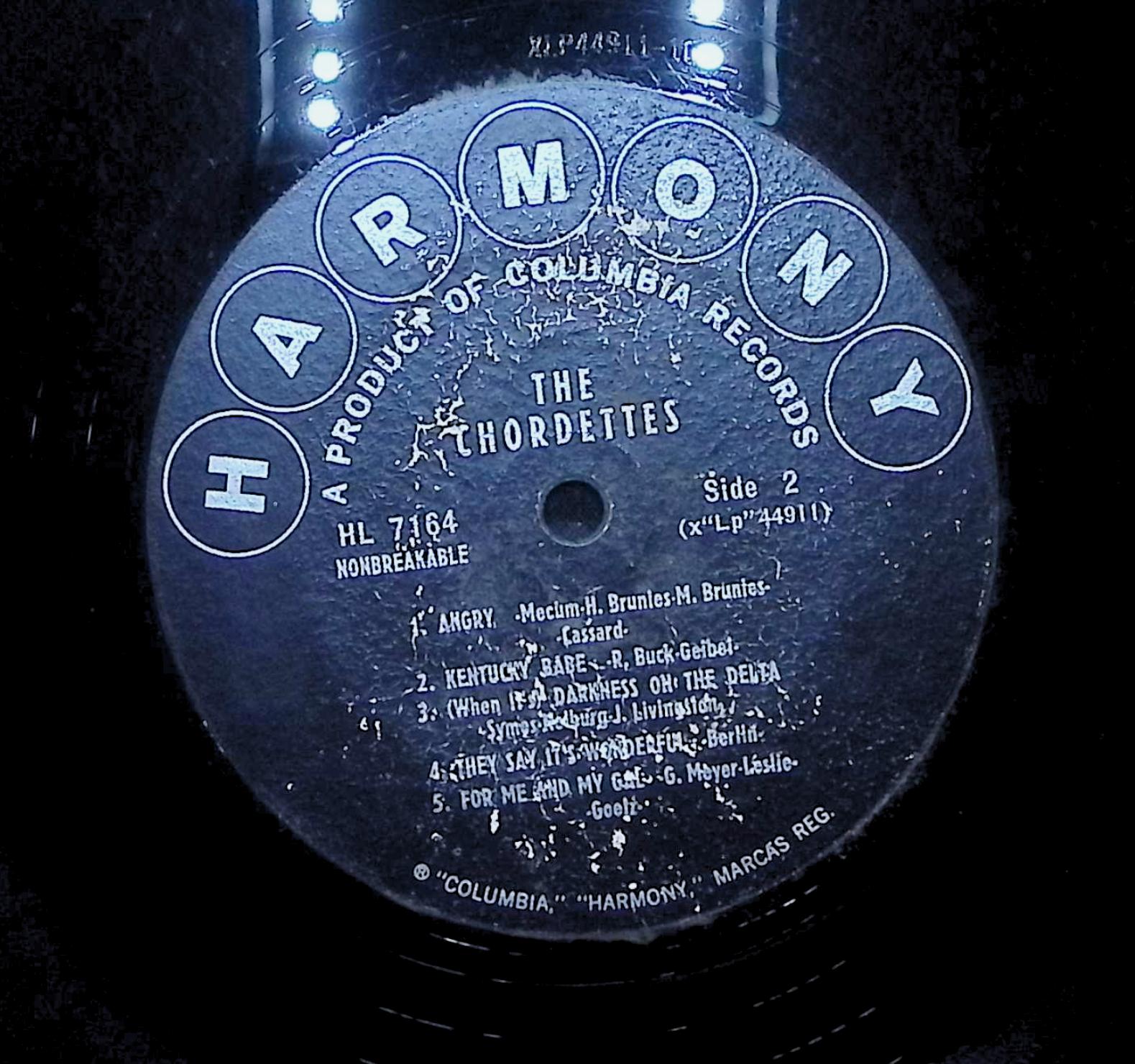 The Chordettes Drifting And Dreaming 1959 LP Pop Side 1 & 2  — image 4