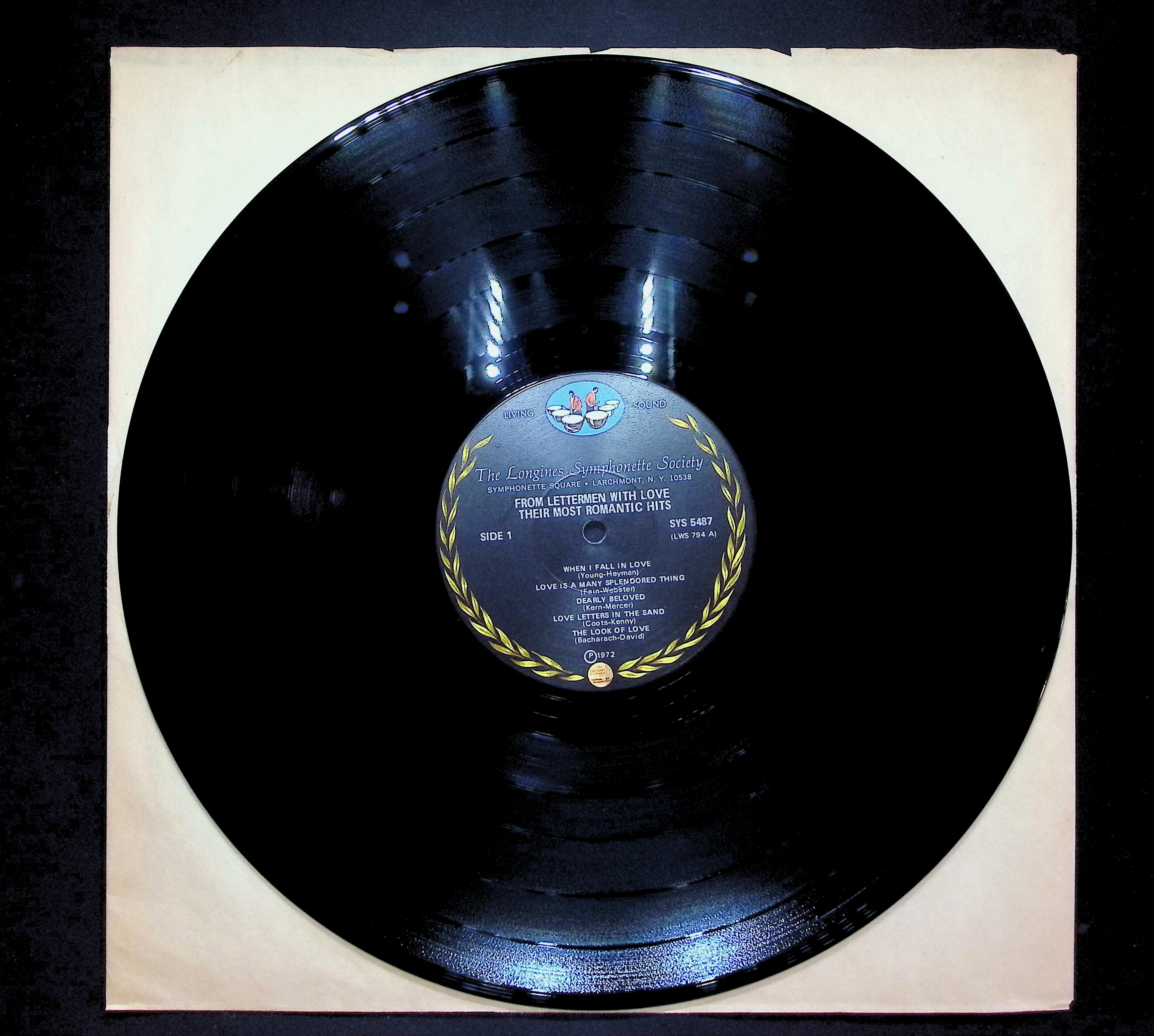 The Lettermen From Lettermen ... With Love (Their Most Romantic Hits) 1972 LP