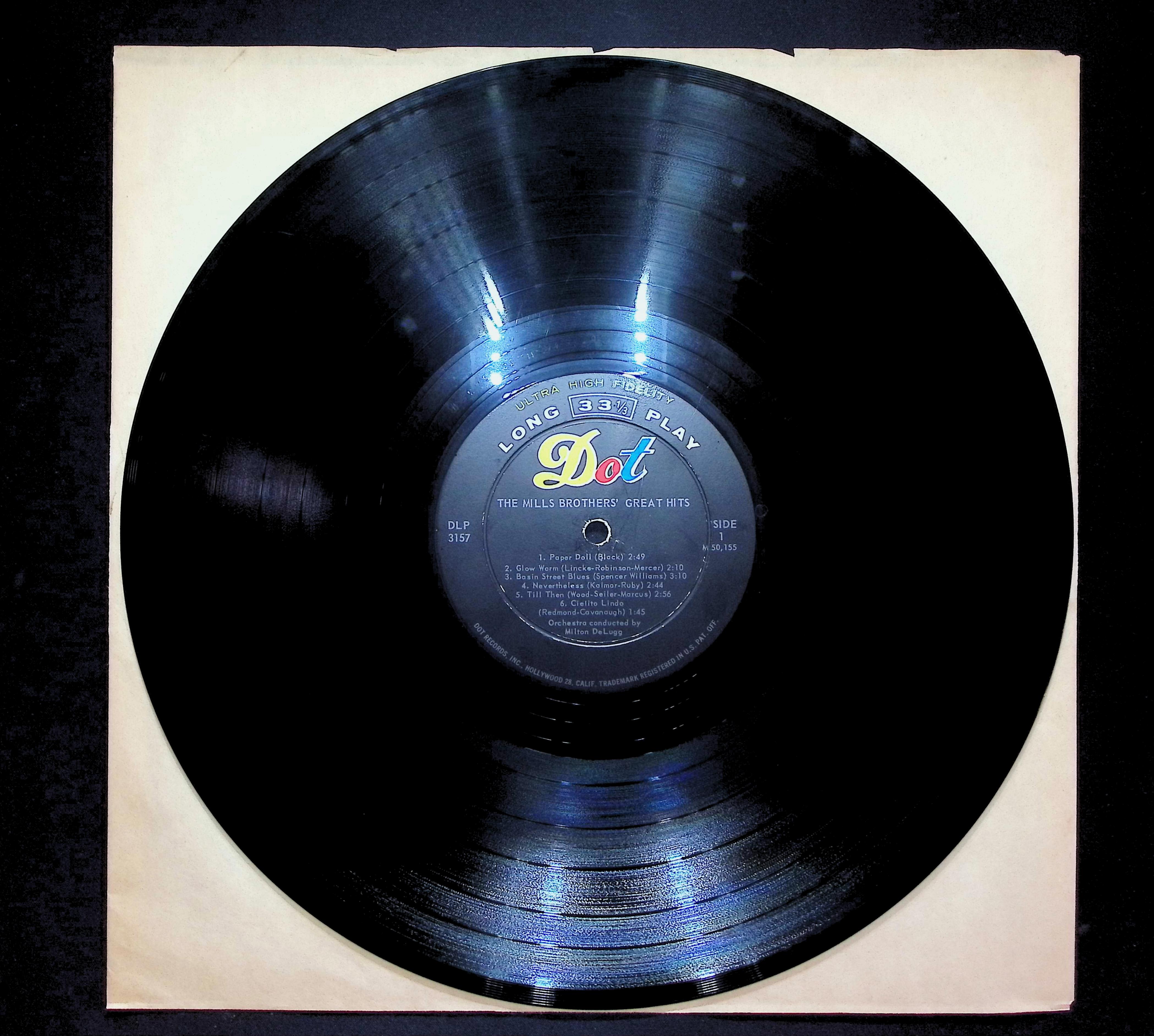 The Mills Brothers Great Hits 1958 LP Jazz Side 1 & 2
