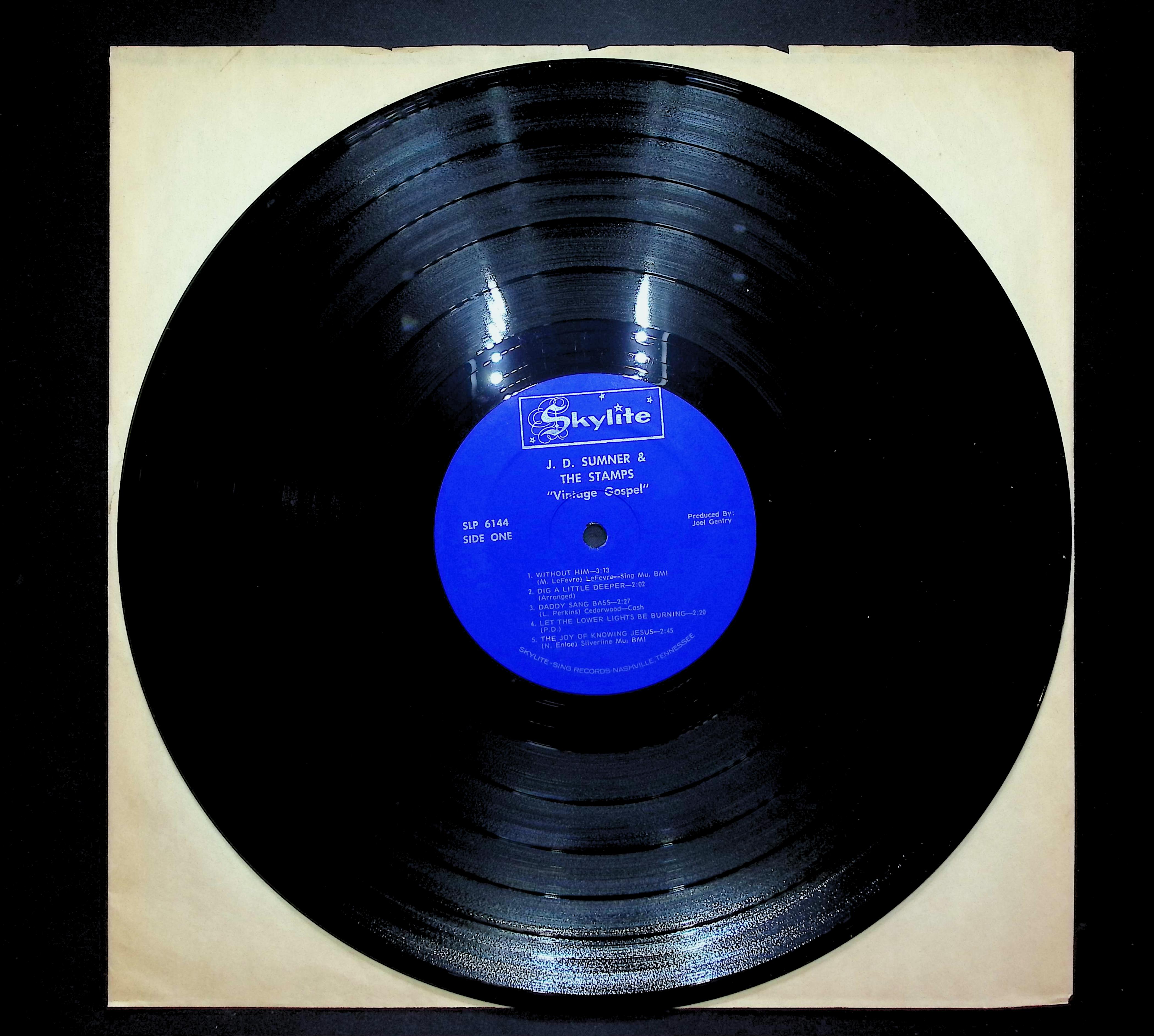 J.D. Sumner & The Stamps Vintage Gospel 1974 LP Folk, World, & Country