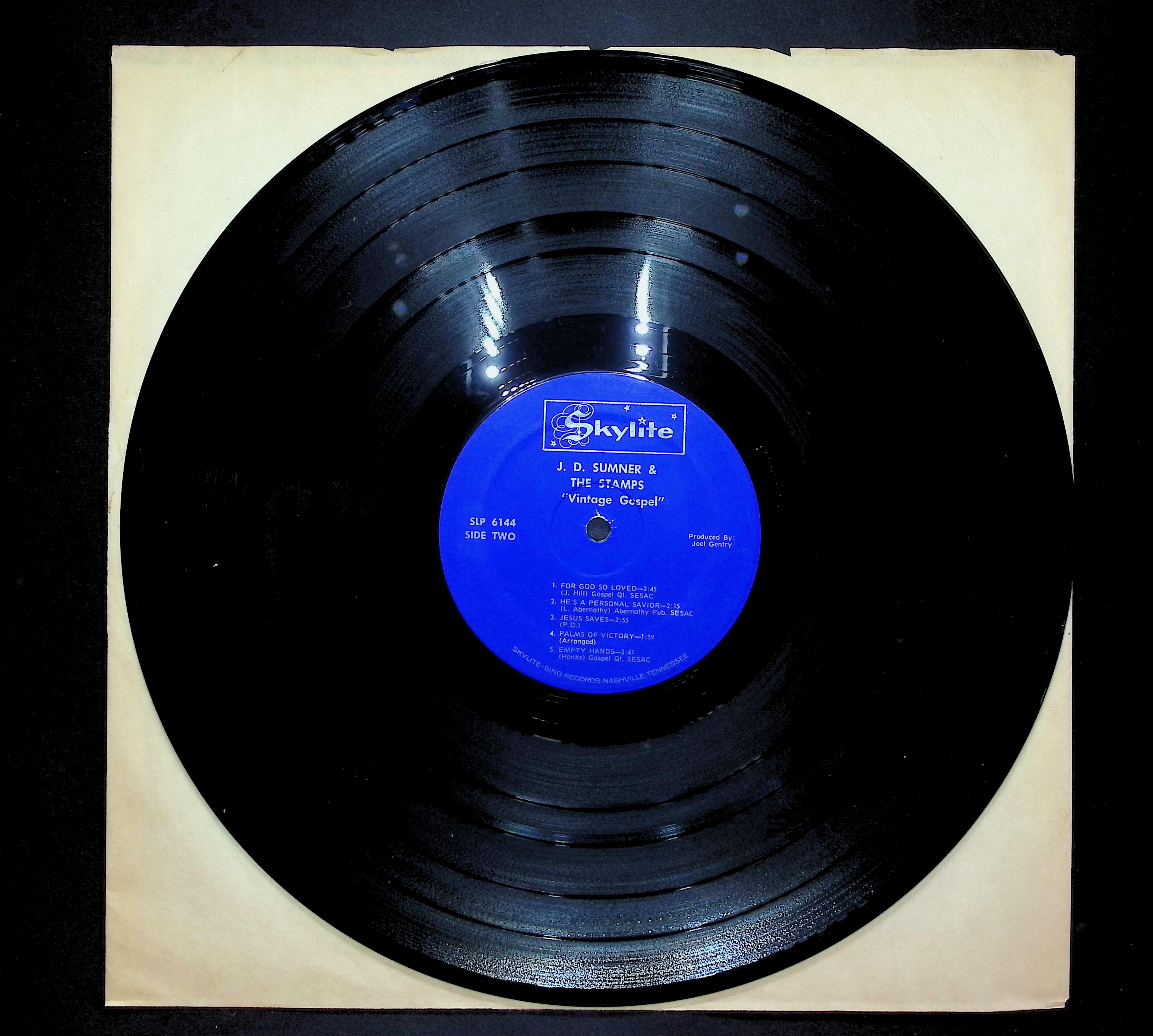 J.D. Sumner & The Stamps Vintage Gospel 1974 LP Folk, World, & Country  — image 3