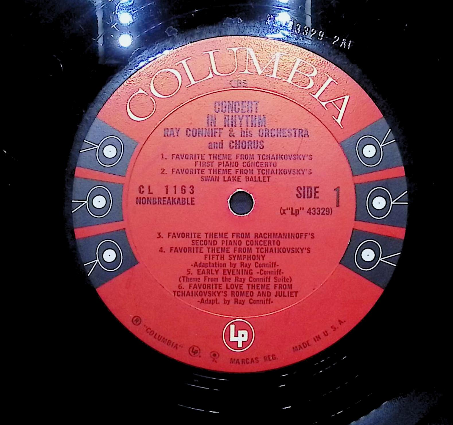 Ray Conniff And His Orchestra & Chorus Concert In Rhythm 1958 LP Jazz Side 1 & 2 — image 2