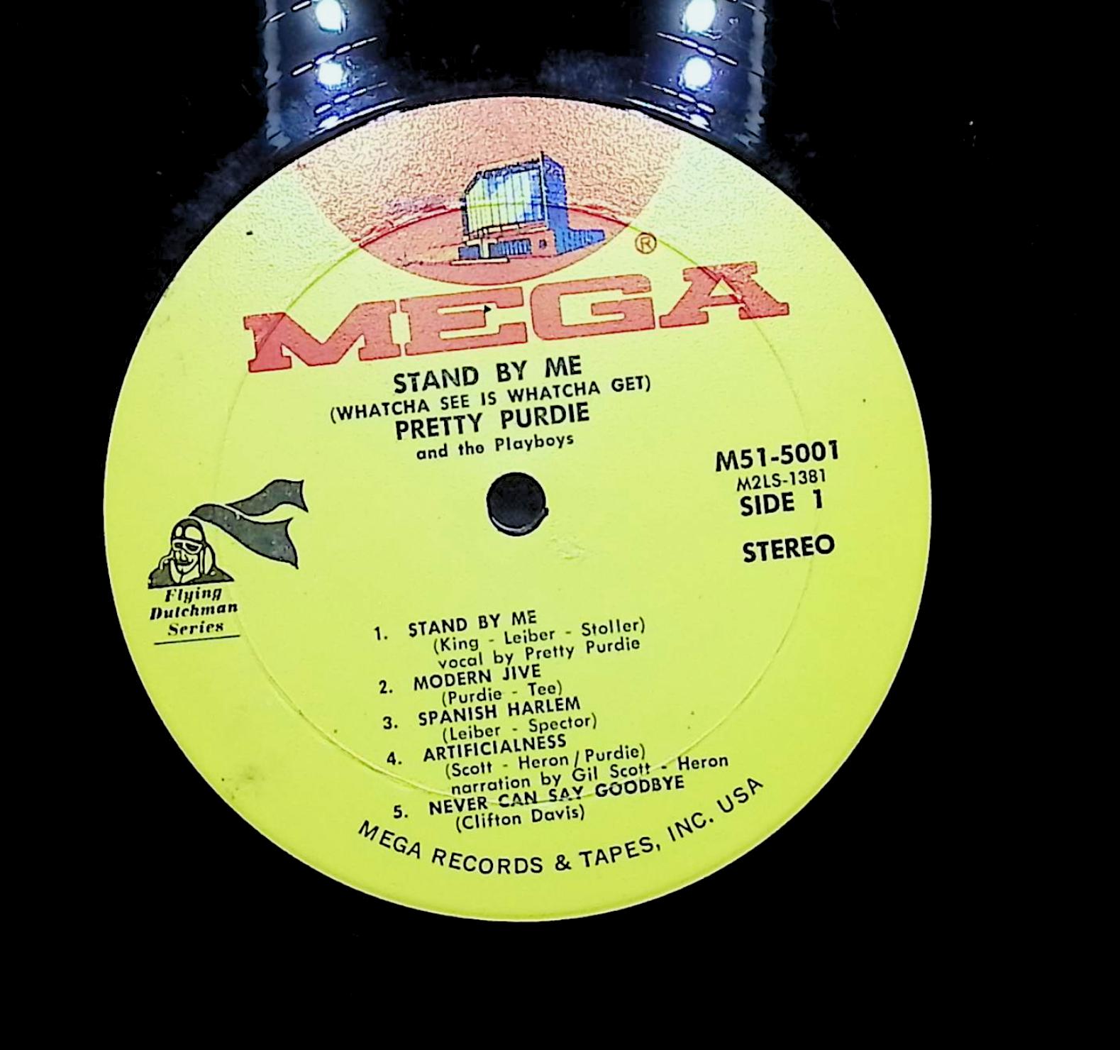 Pretty Purdie And The Playboys Stand By Me (Whatcha See Is Whatcha Get) 1971 LP — image 2