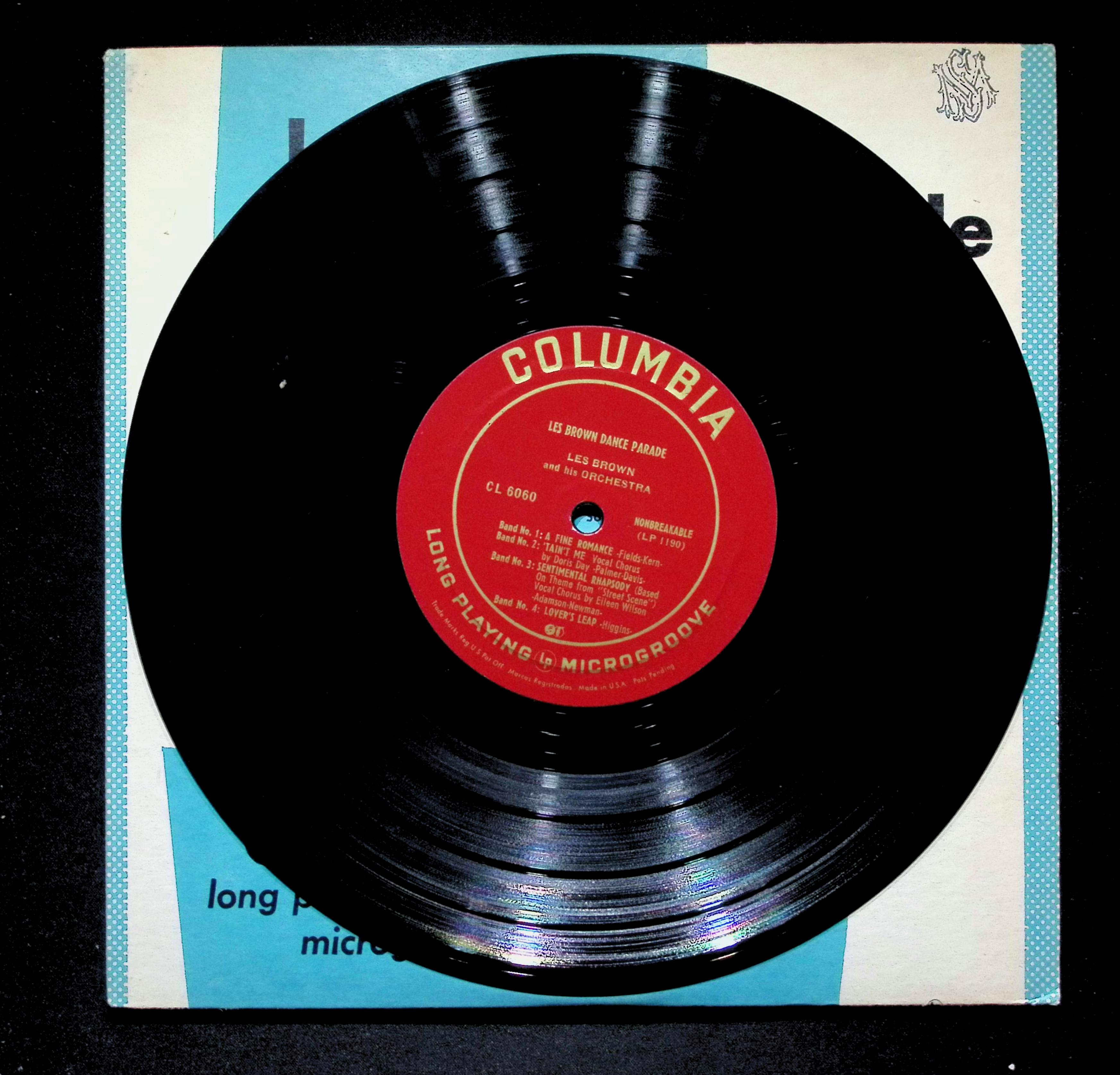 Les Brown And His Orchestra Dance Parade 10" LP 1949 CL 6060 Jazz — image 4