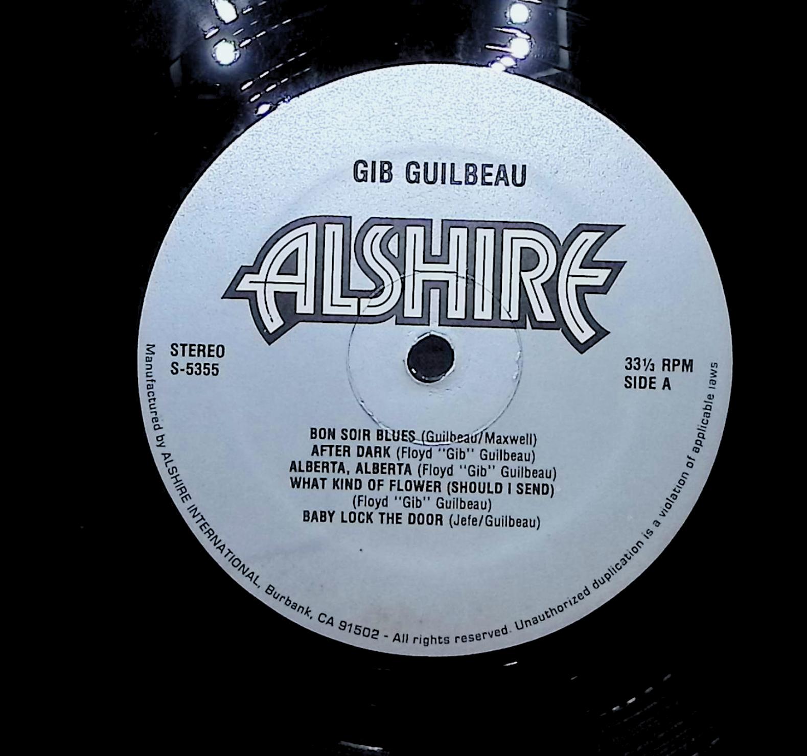 Gib Guilbeau Gib Guilbeau 1978 LP Folk, World, & Country — image 4