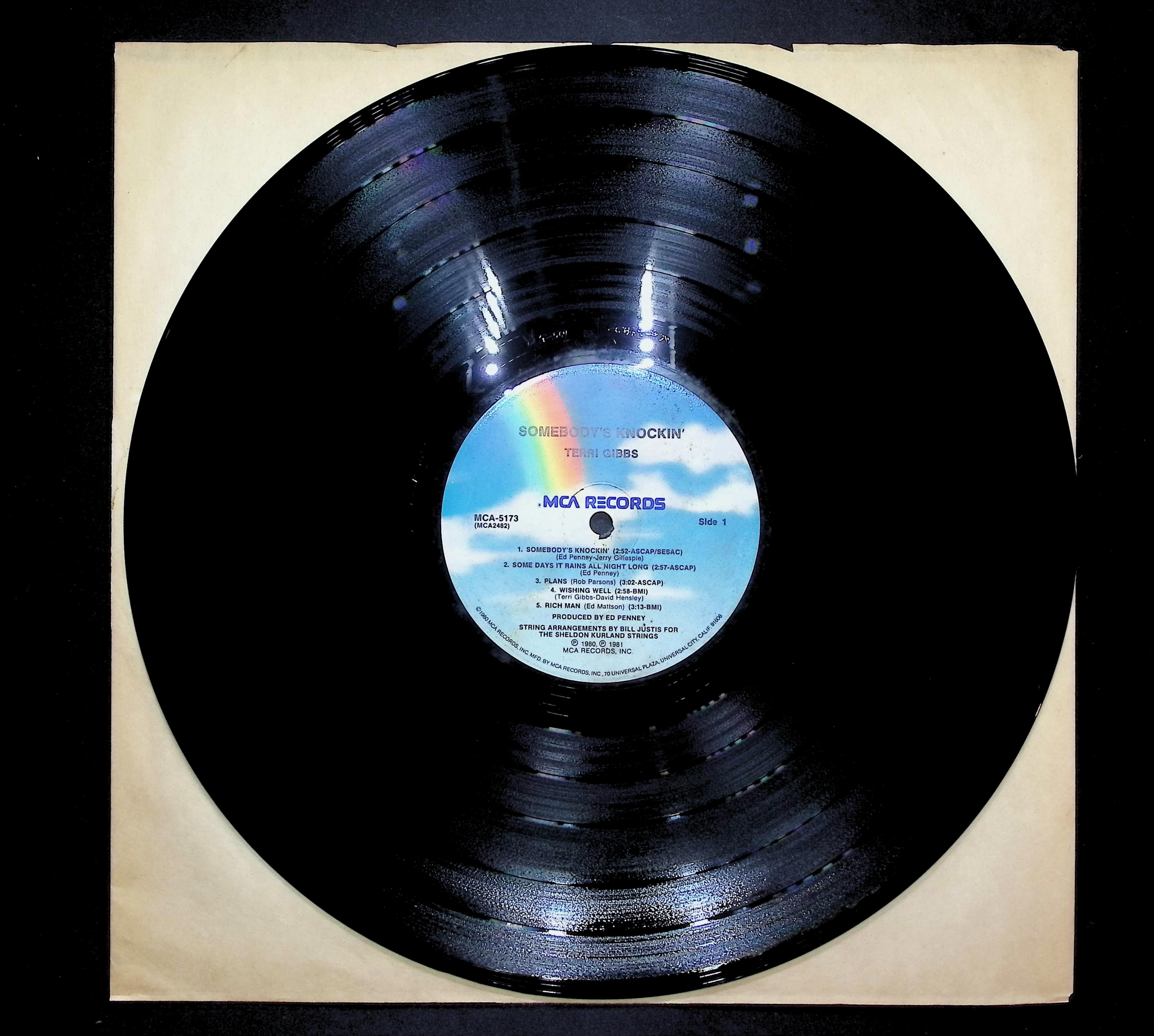 Terri Gibbs Somebody's Knockin' 1981 LP Folk, World, & Country — image 3