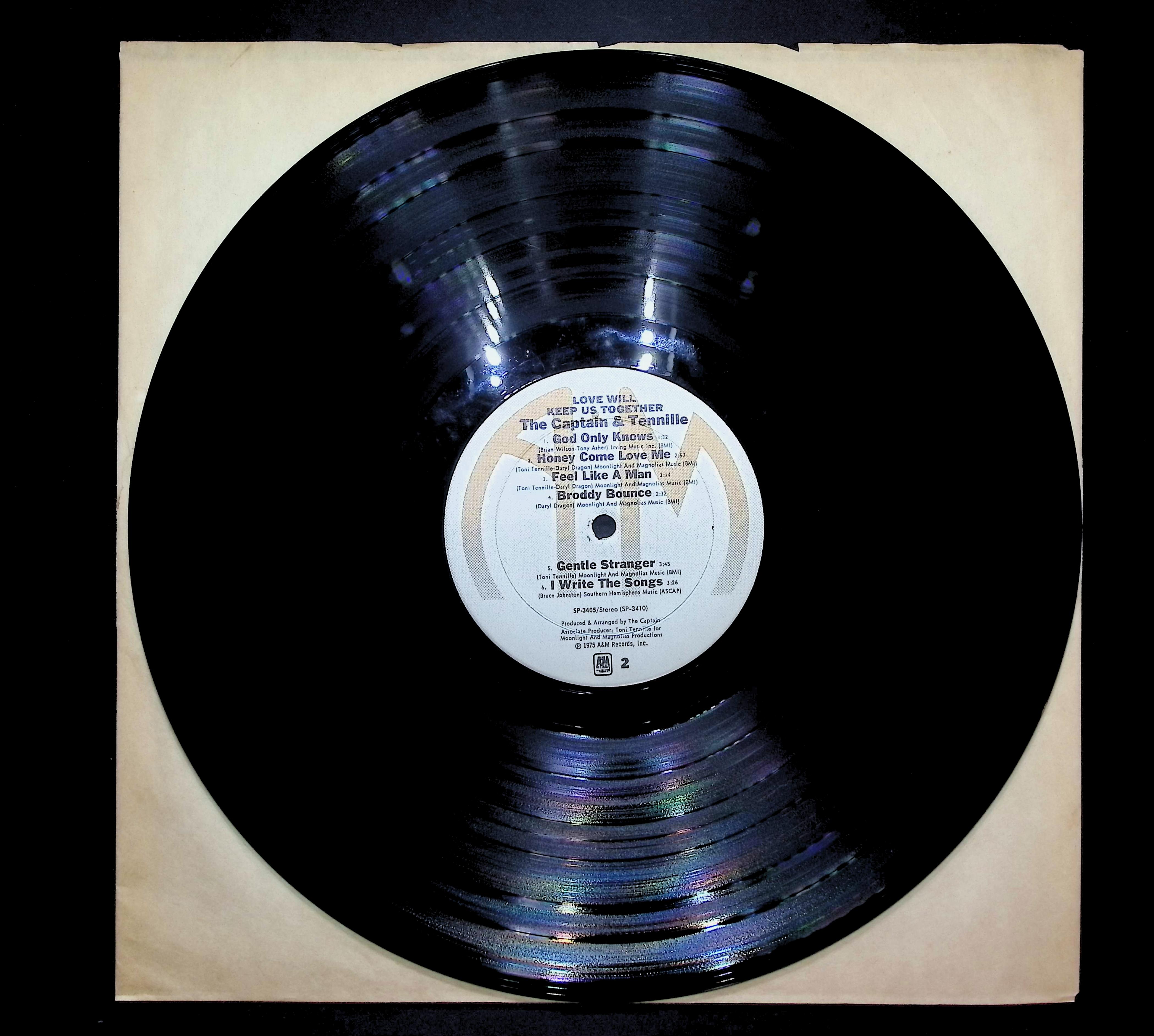 Captain And Tennille Love Will Keep Us Together 1975 LP Pop — image 3