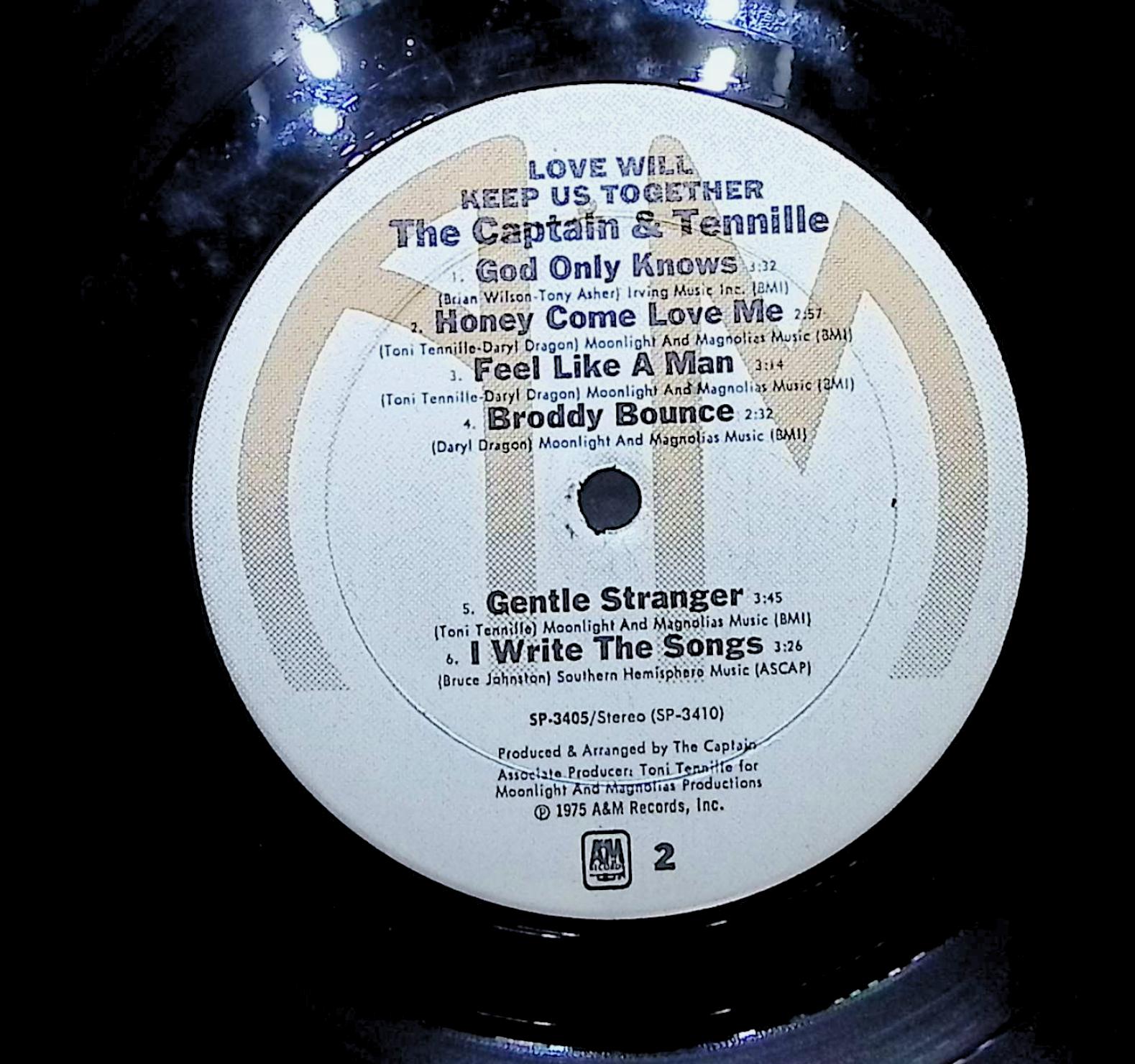 Captain And Tennille Love Will Keep Us Together 1975 LP Pop — image 4