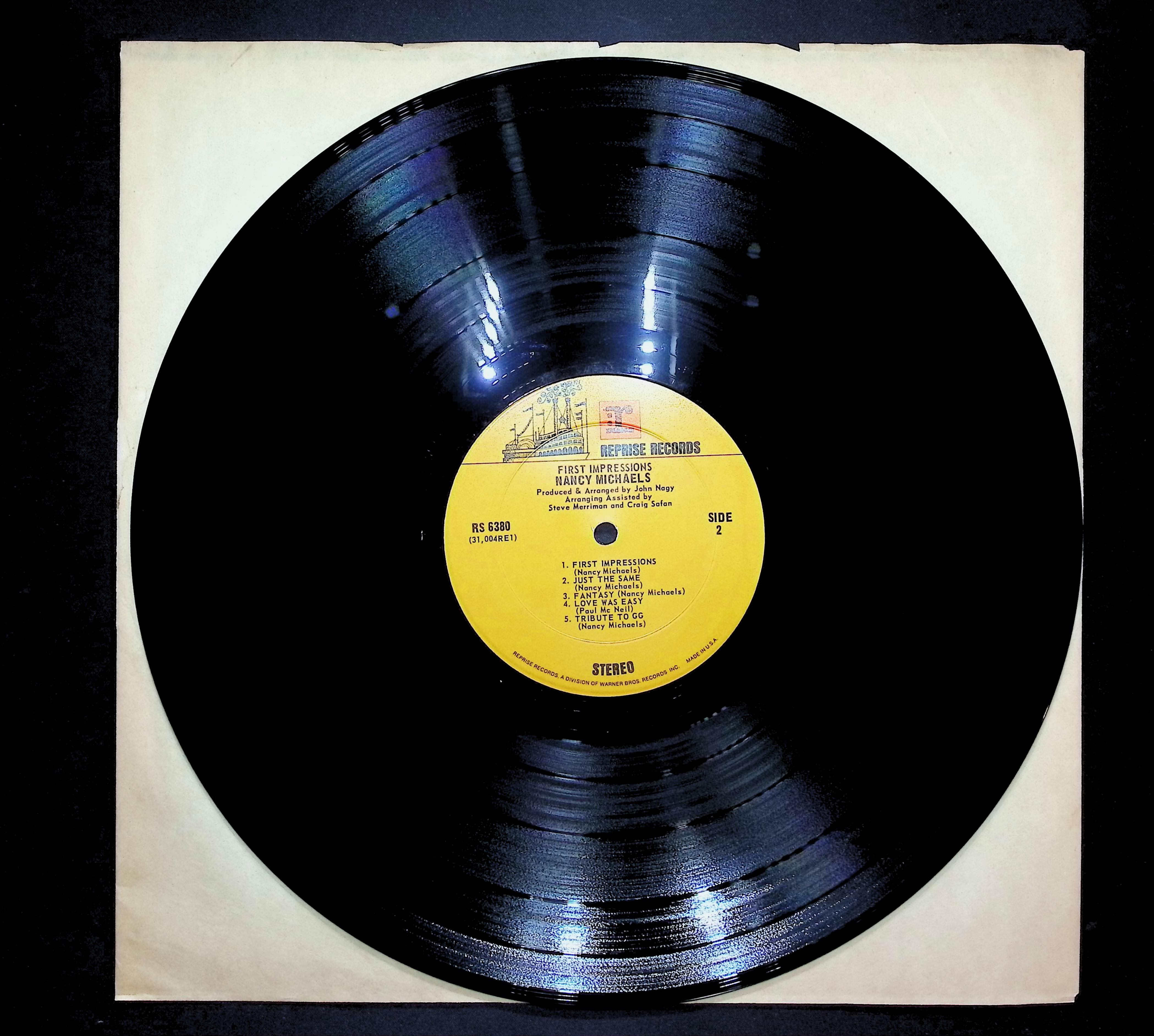 Nancy Michaels First Impressions 1969 LP Rock