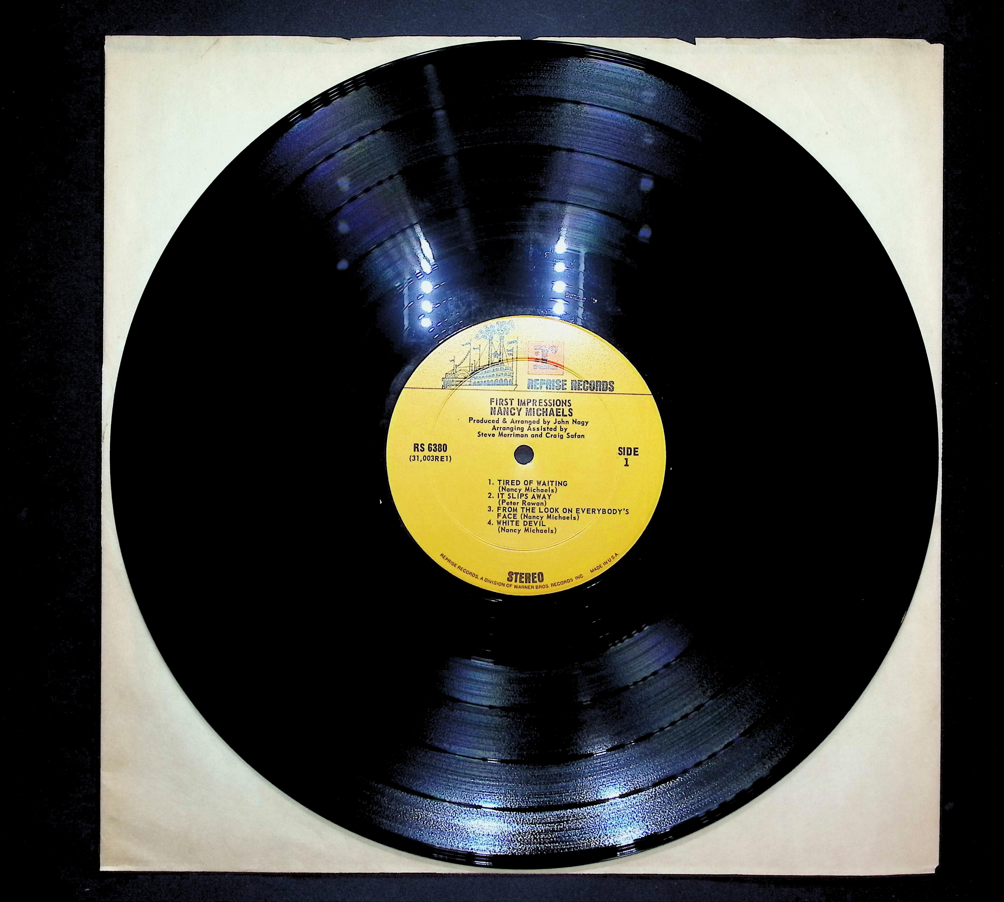 Nancy Michaels First Impressions 1969 LP Rock  — image 3
